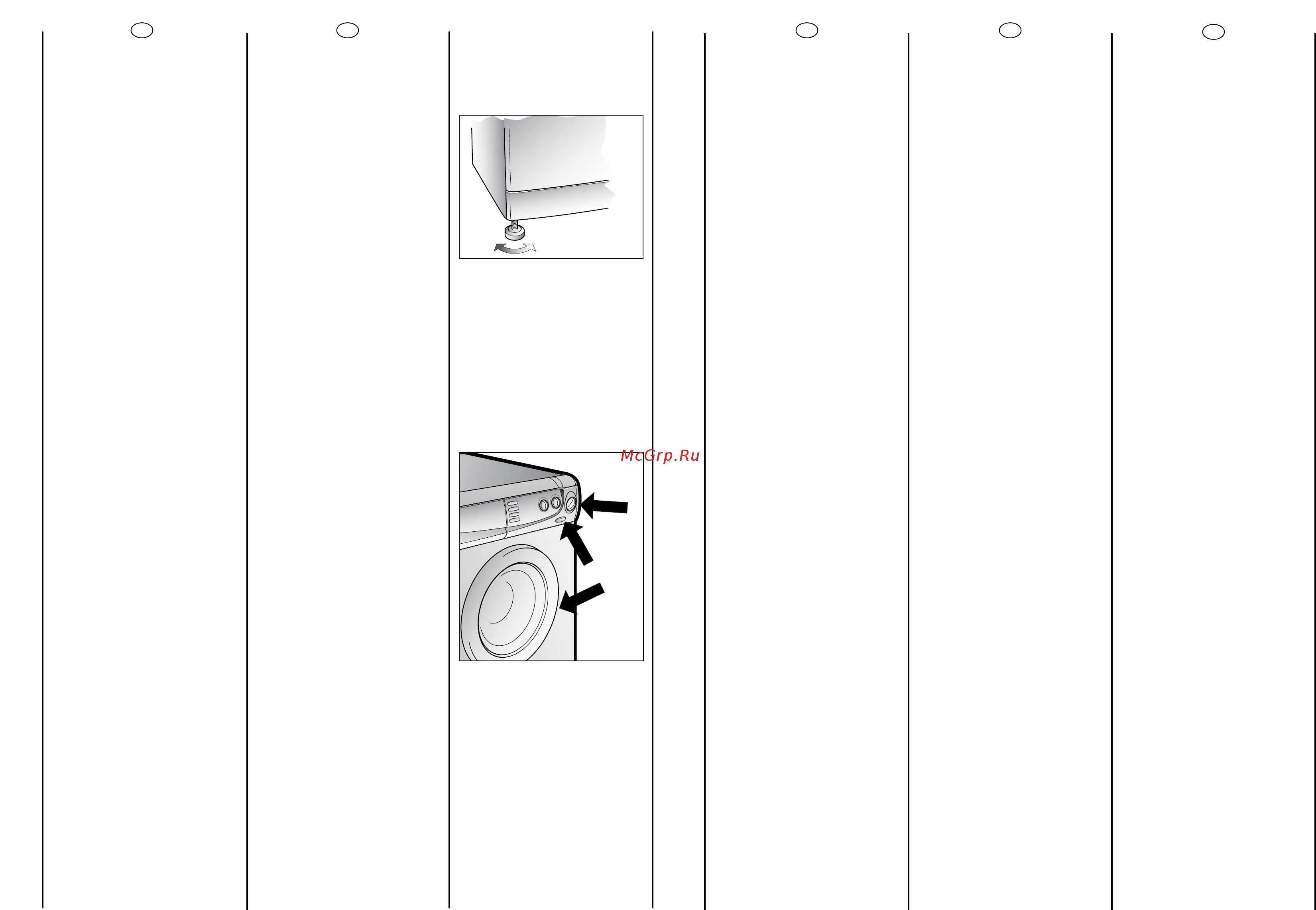 Candy CSBE 840 TS [11/33] After installation the appliance must be positioned so that the plug is accessible