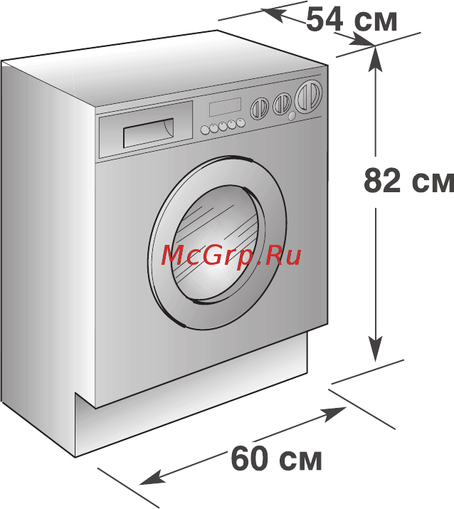 Candy CWB 120 [8/39] Технические характеристики