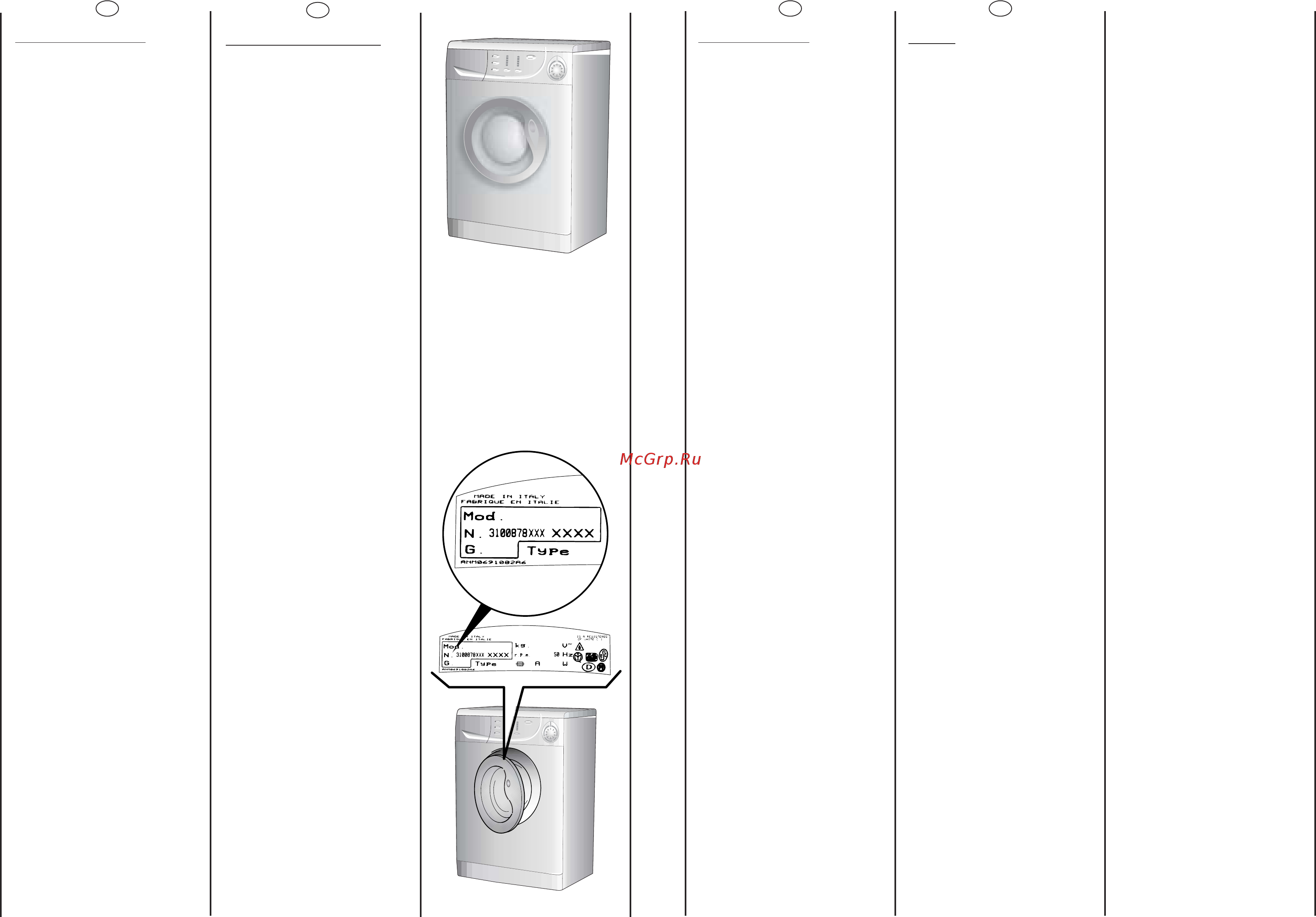Candy CY2 1035 [2/19] Оглавление