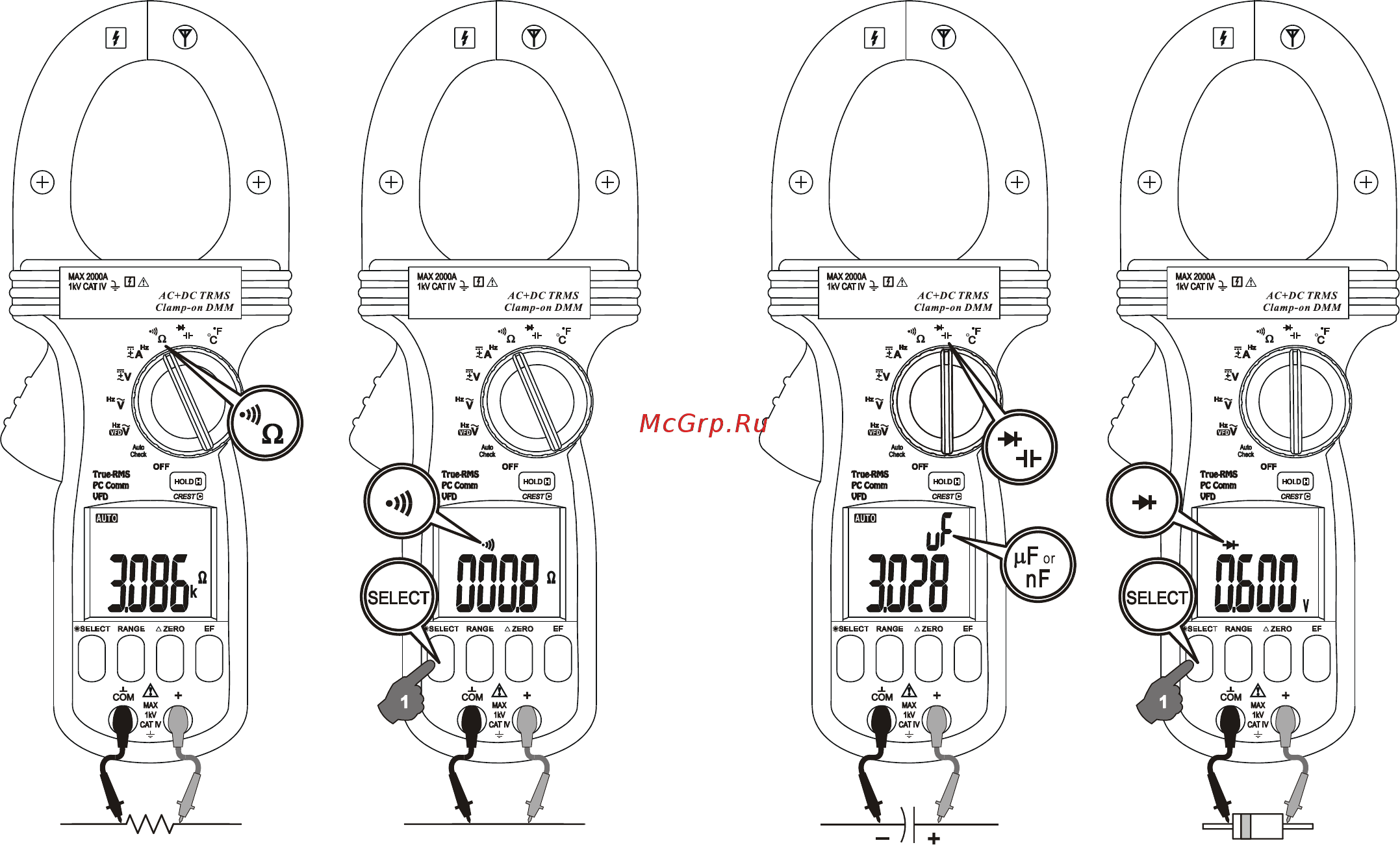 BEHA-AMPROBE BM175D Расширенная инструкция онлайн [9/20] 529187