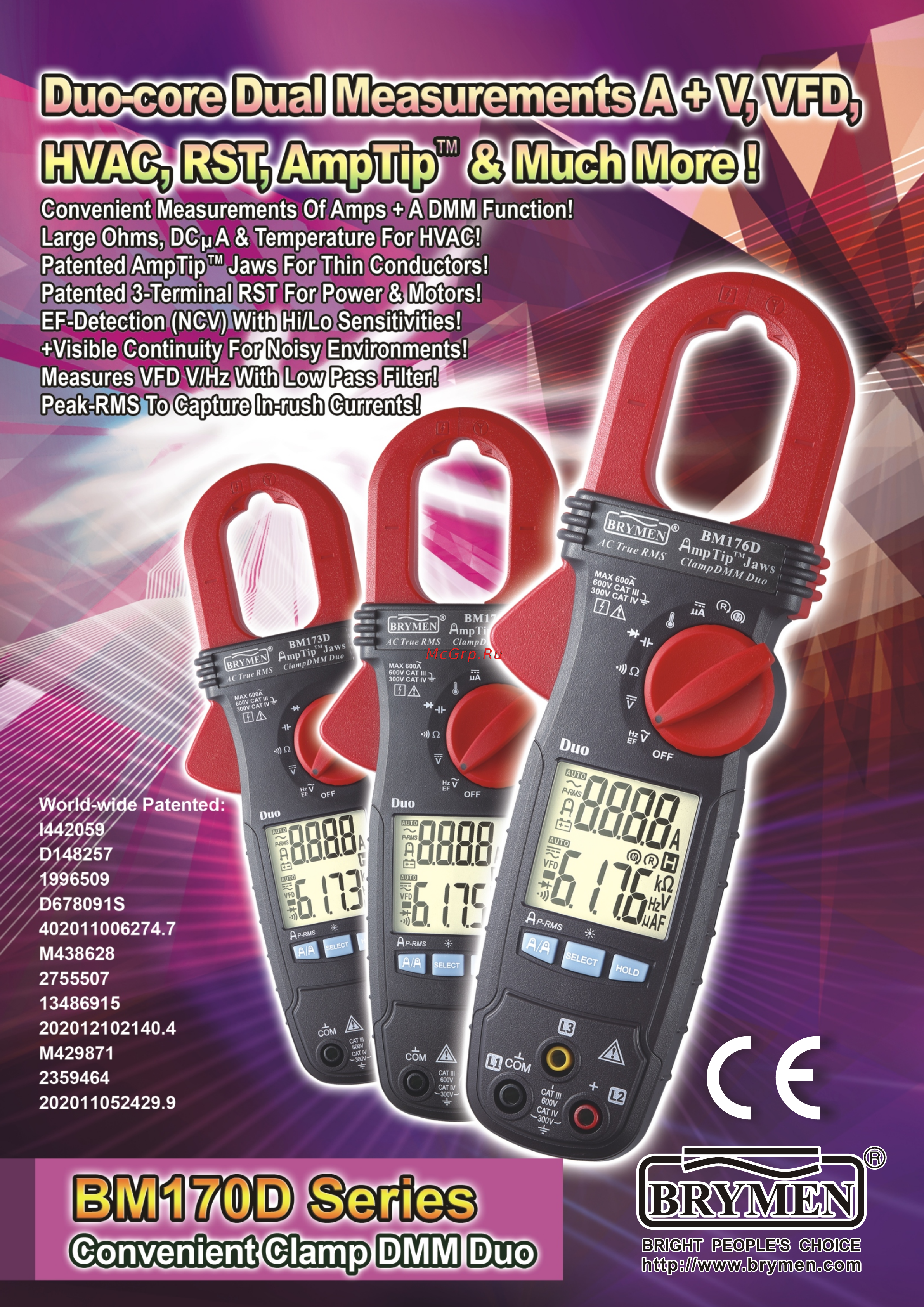 BEHA-AMPROBE BM175D Data Sheet онлайн