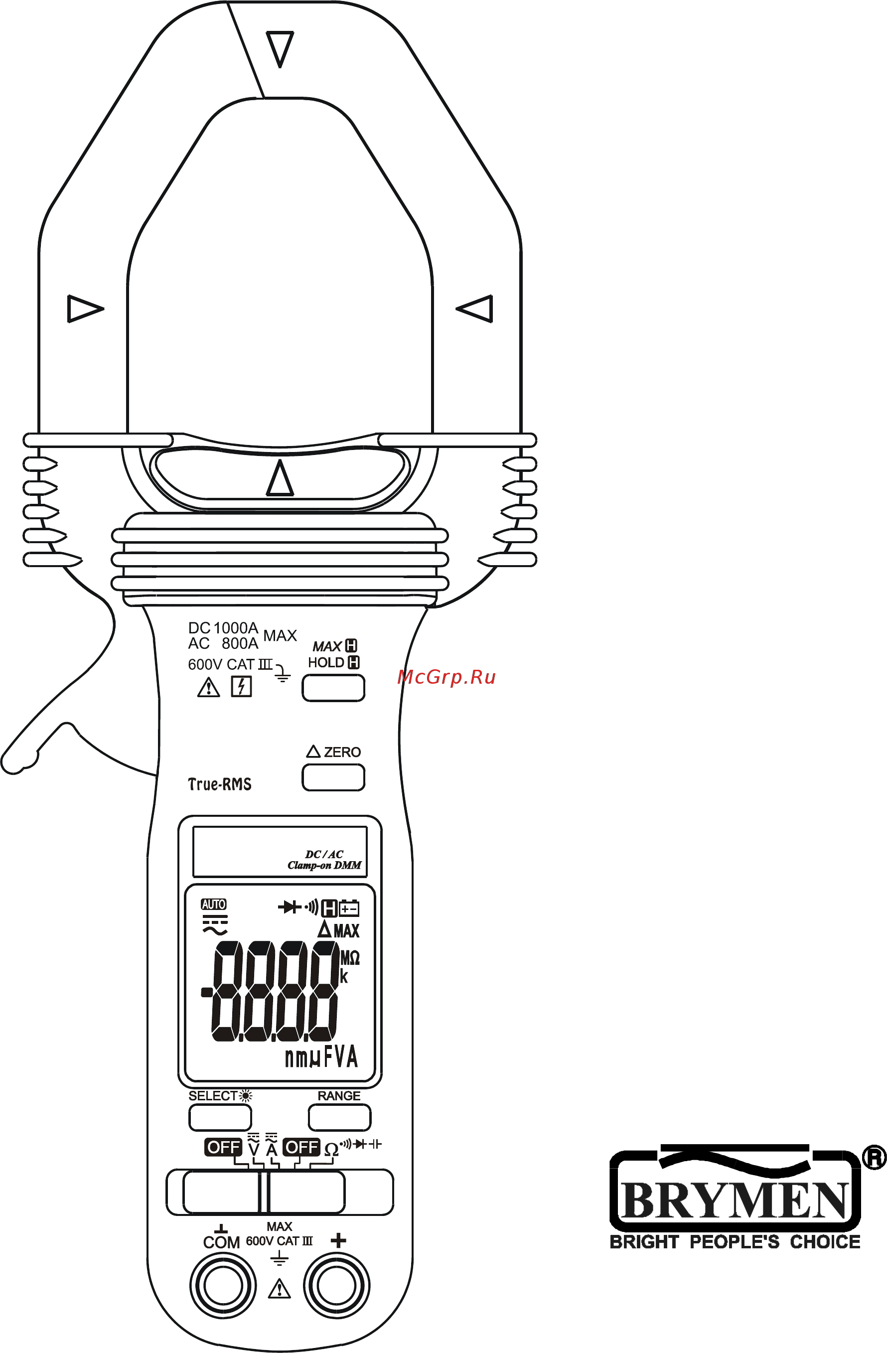BEHA-AMPROBE BM162S Расширенная инструкция онлайн