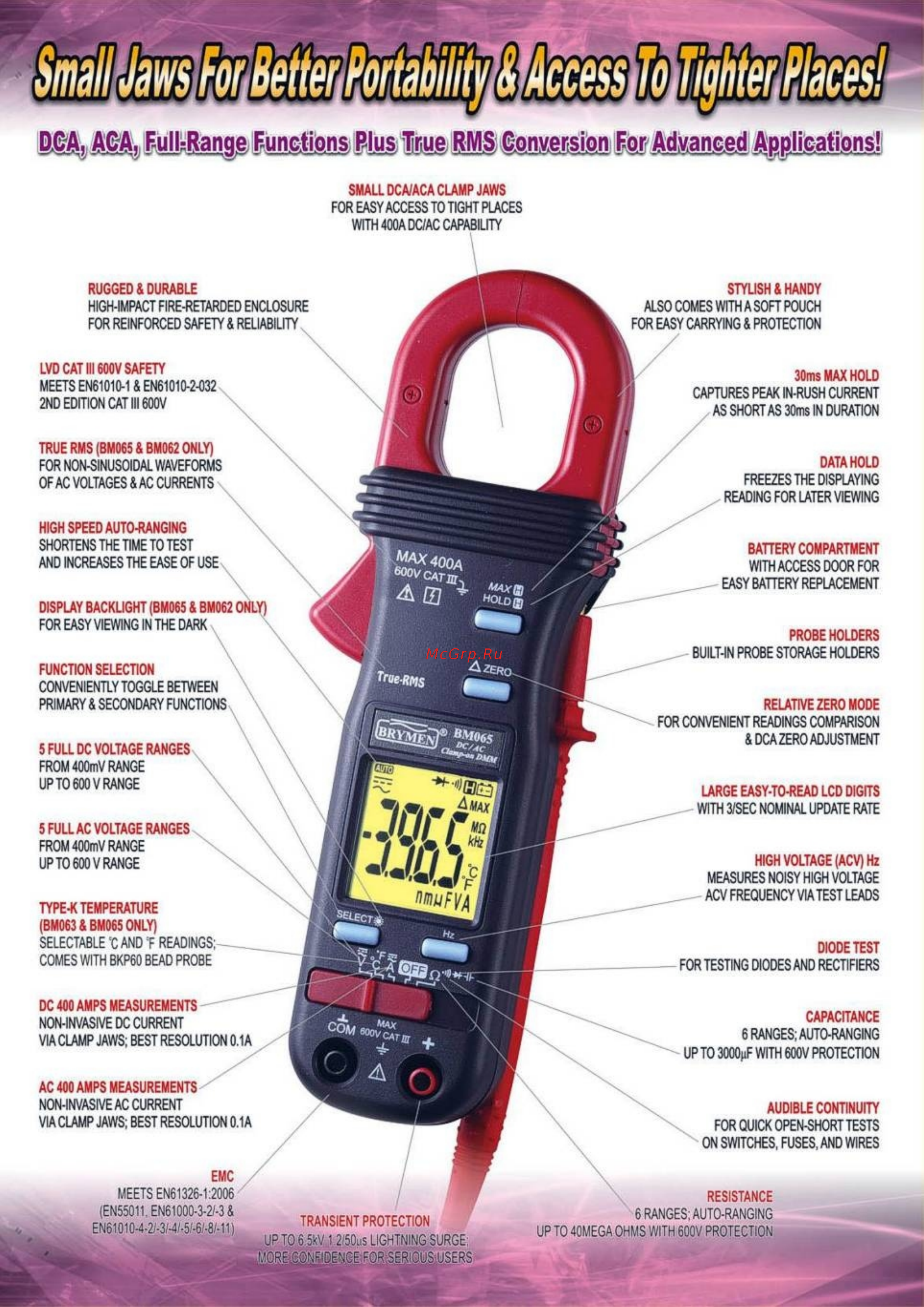 BEHA-AMPROBE BM065s [3/4] Strona 3