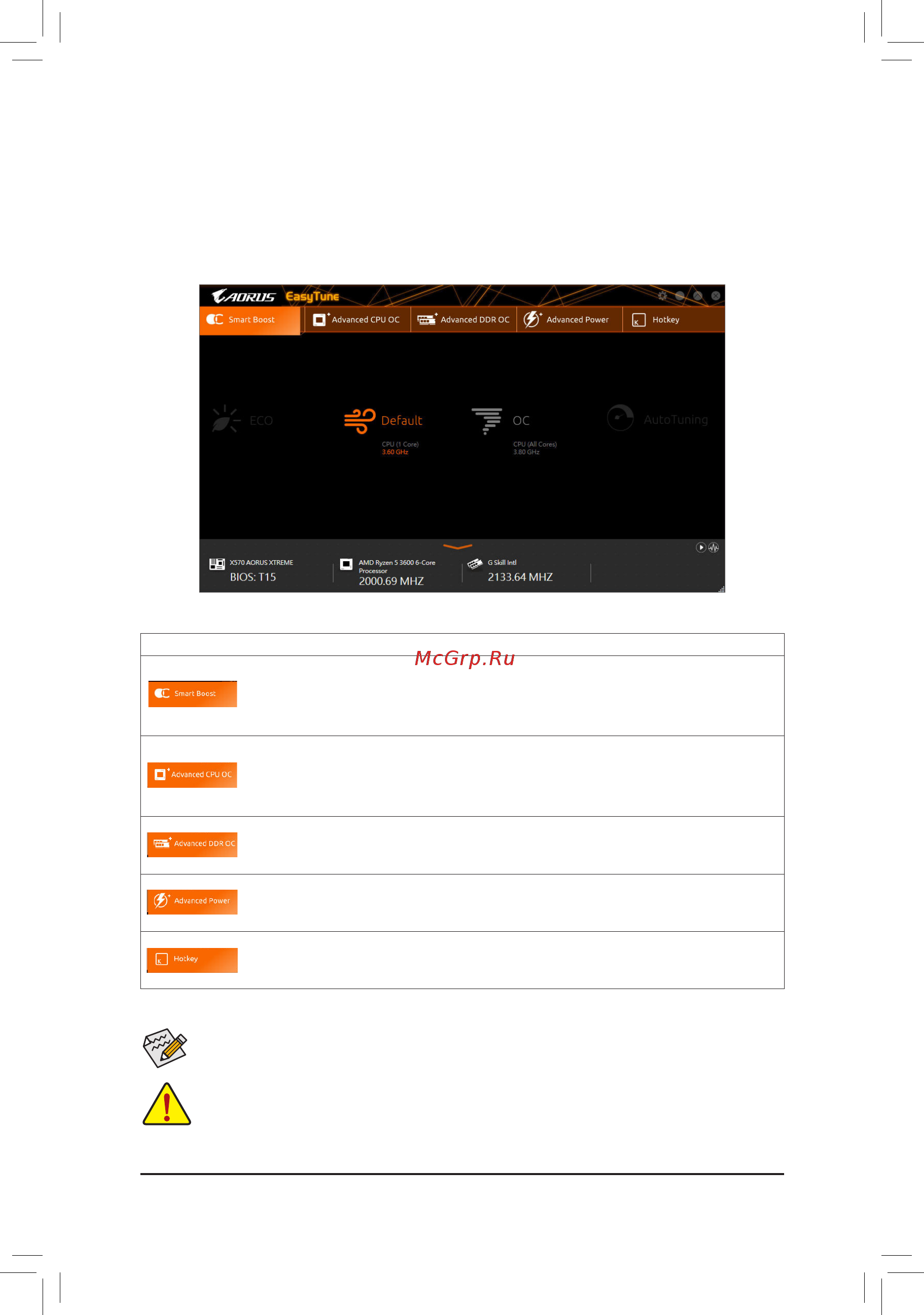 Gigabyte X570 AORUS XTREME (rev. 1.0) [83/112] Tabs information