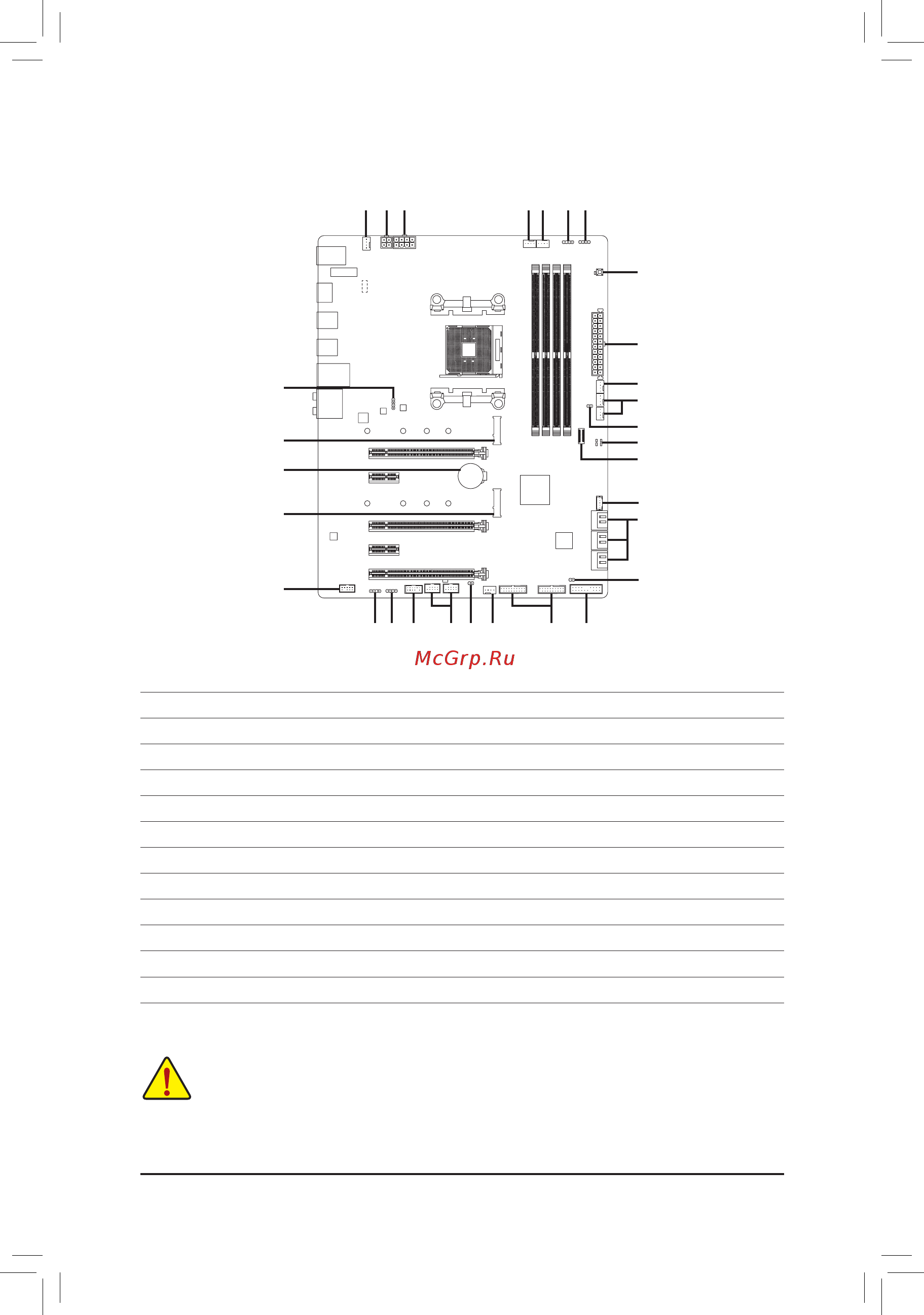 Gigabyte X570 AORUS PRO WIFI (rev. 1.1/1.2) [15/48] 8 internal connectors