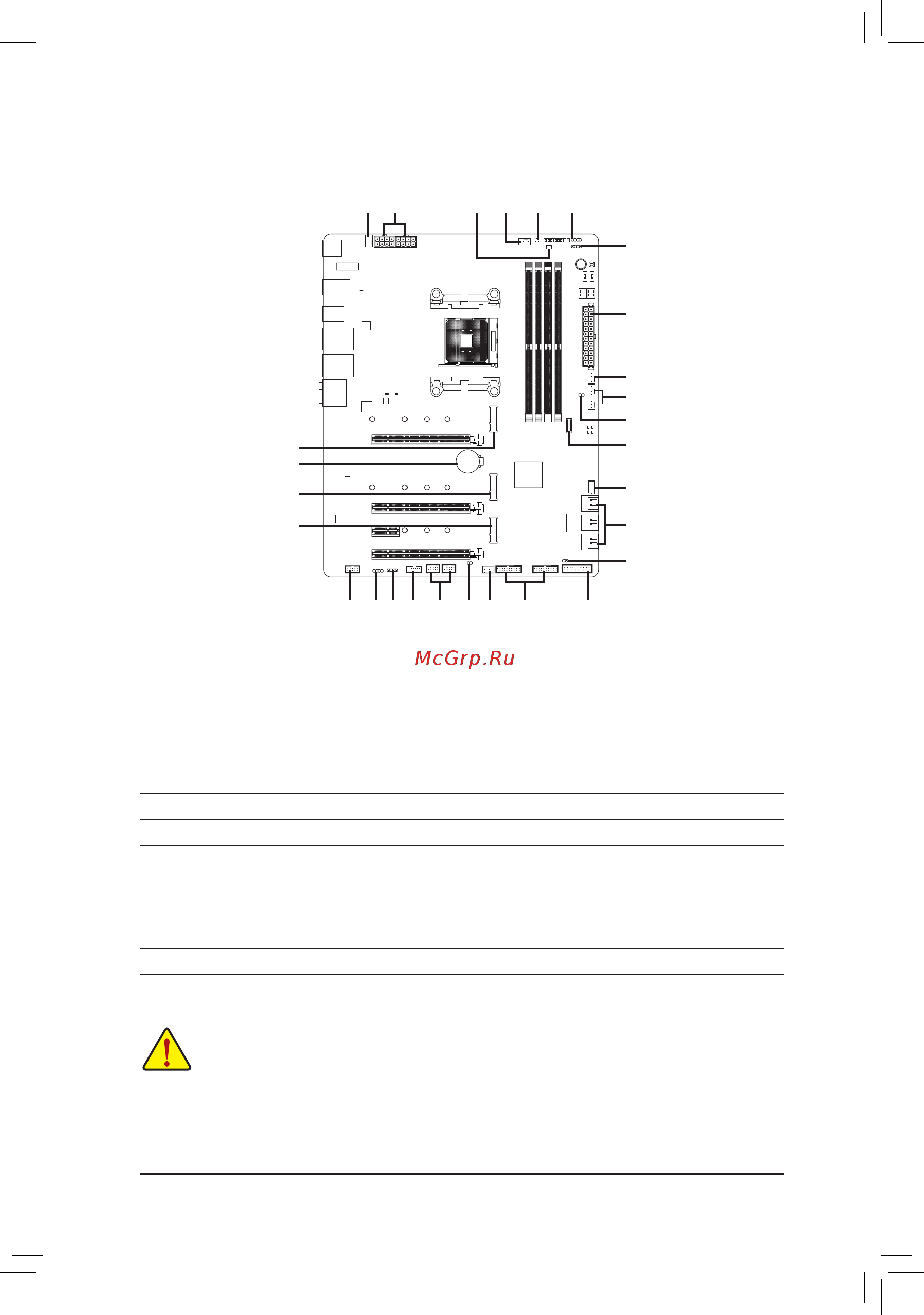 Gigabyte X570 AORUS MASTER (rev. 1.1/1.2) [25/104] 9 internal connectors