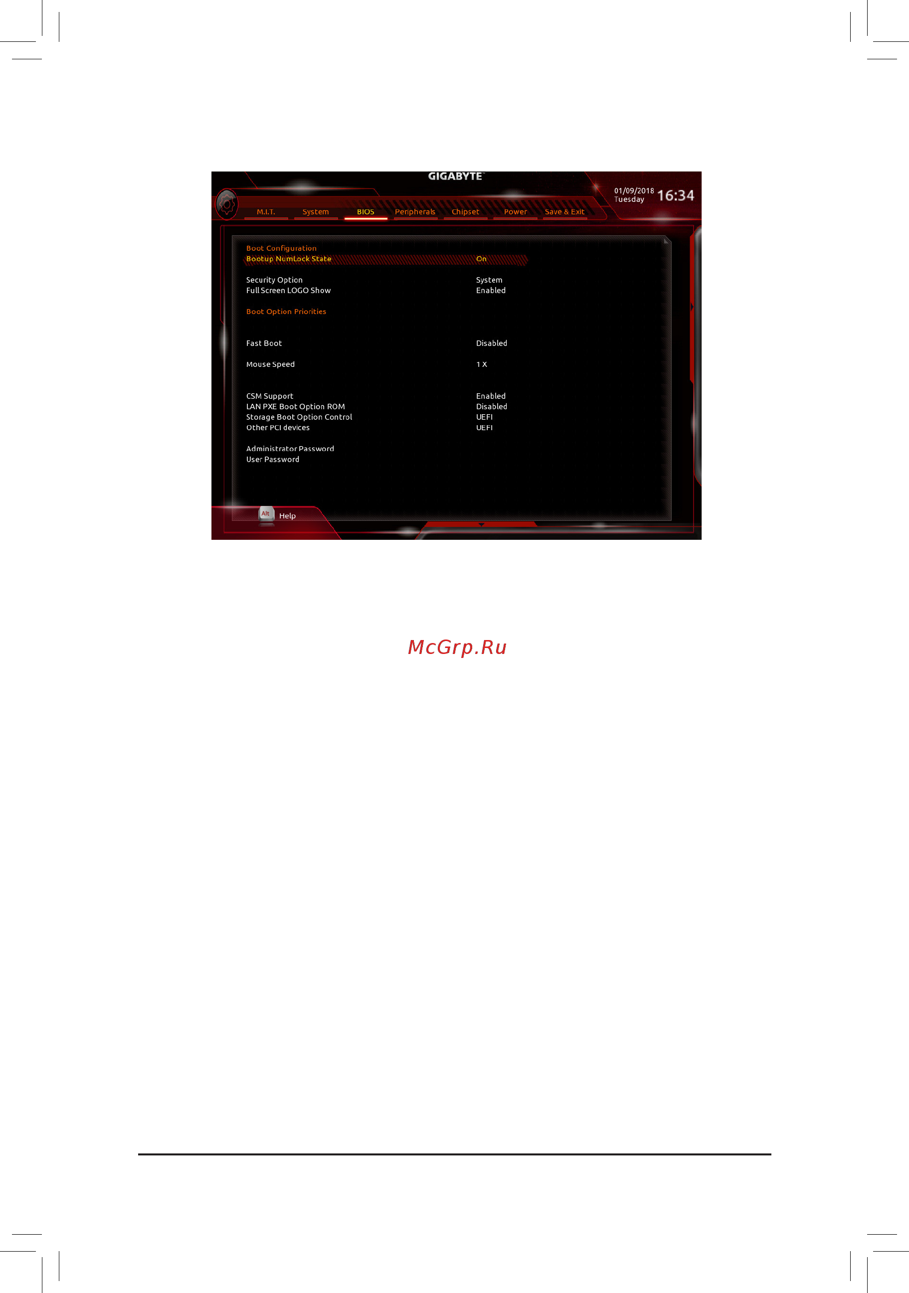 Gigabyte H370 HD3 (rev. 1.0) [30/48] Harddrive cd dvdromdrive floppydrive networkdevicebbspriorities