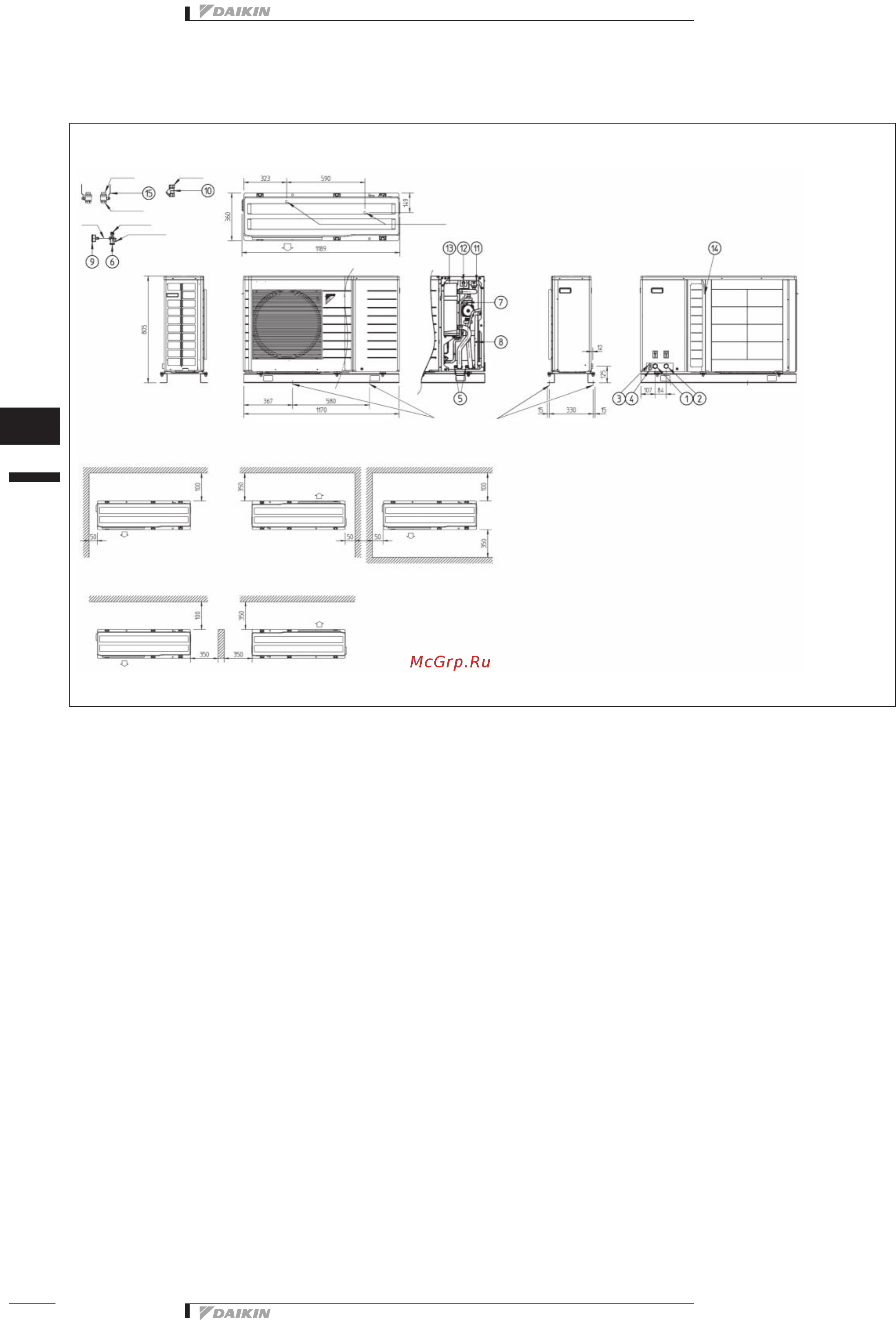 Daikin EWYQ013ACW1 Технические данные онлайн [58/103] 403954