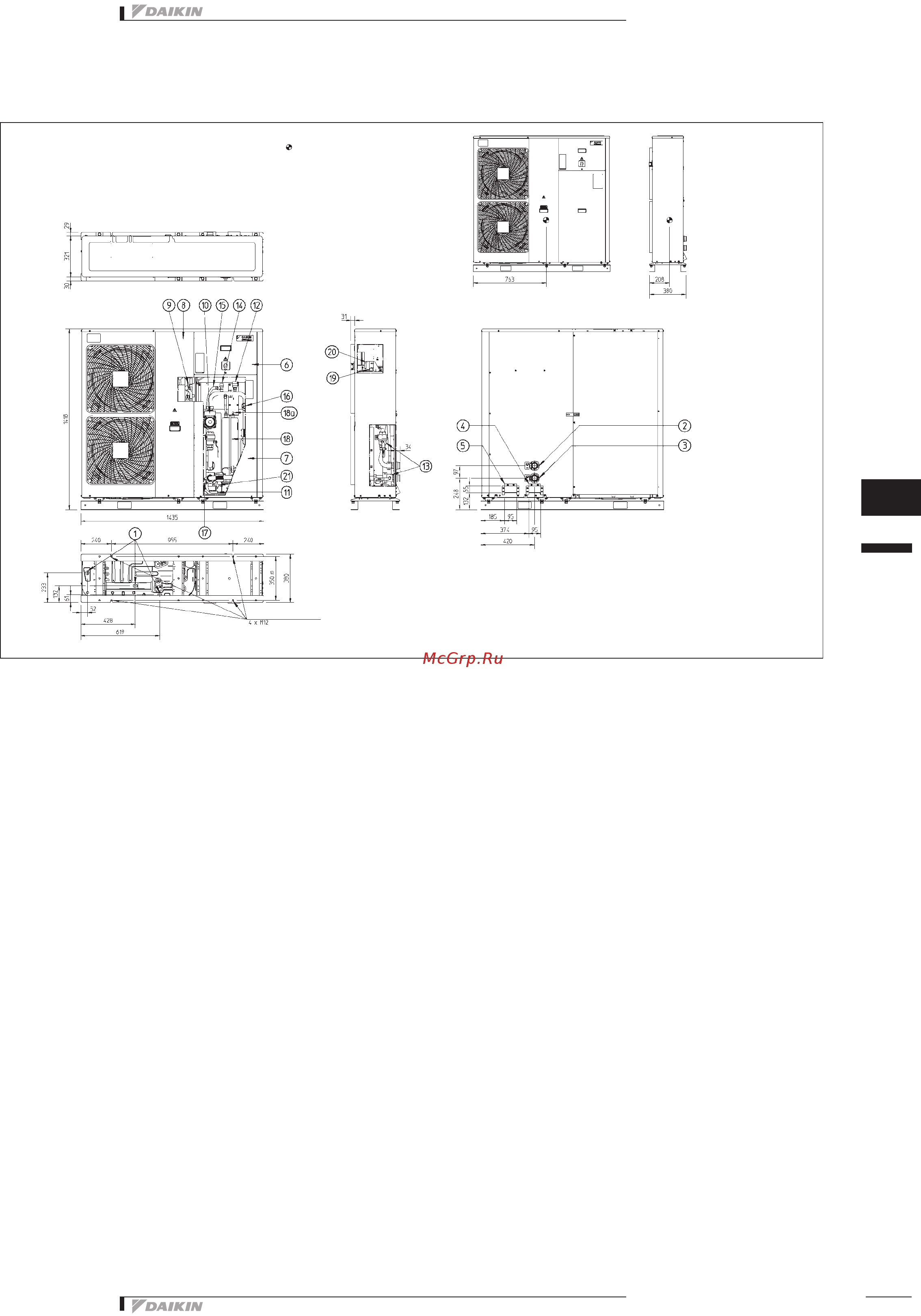 Daikin EWYQ013ACW1 Технические данные онлайн [75/103] 403954