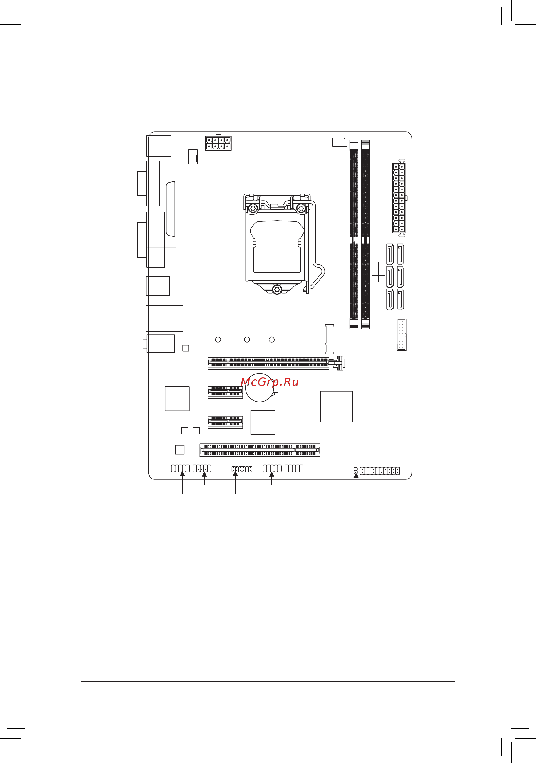 Gigabyte B365M D3V (rev. 1.0) [4/45] B365m d3v motherboard layout