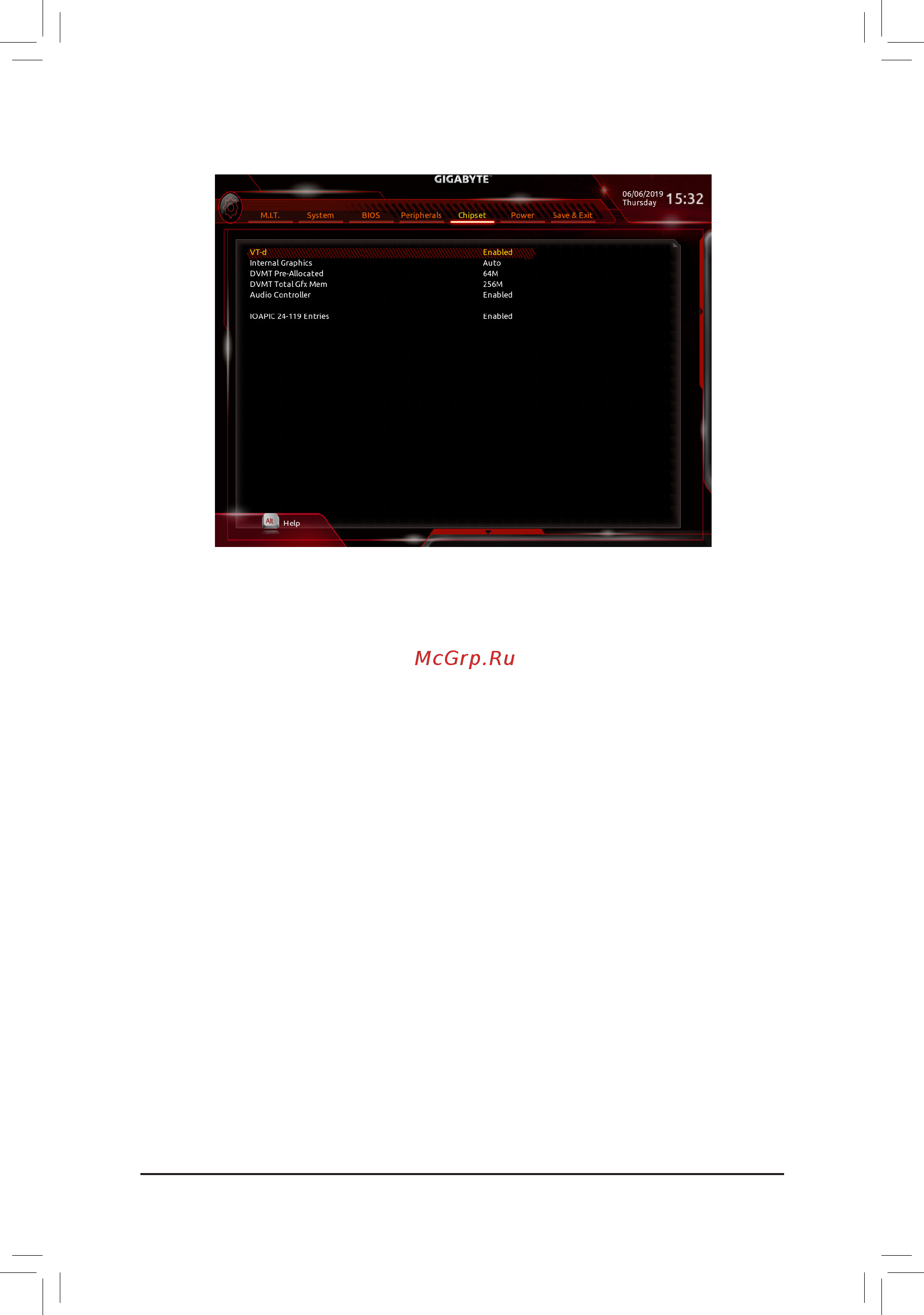 Gigabyte H310 D3 2.0 [33/40] Dvmt total gfx mem