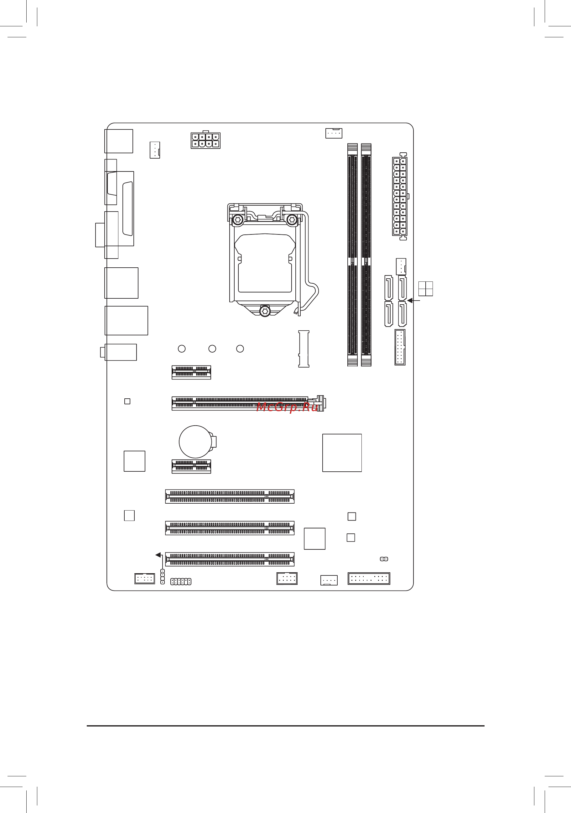 Gigabyte H310 D3 2.0 [4/40] H310 d3 2 motherboard layout
