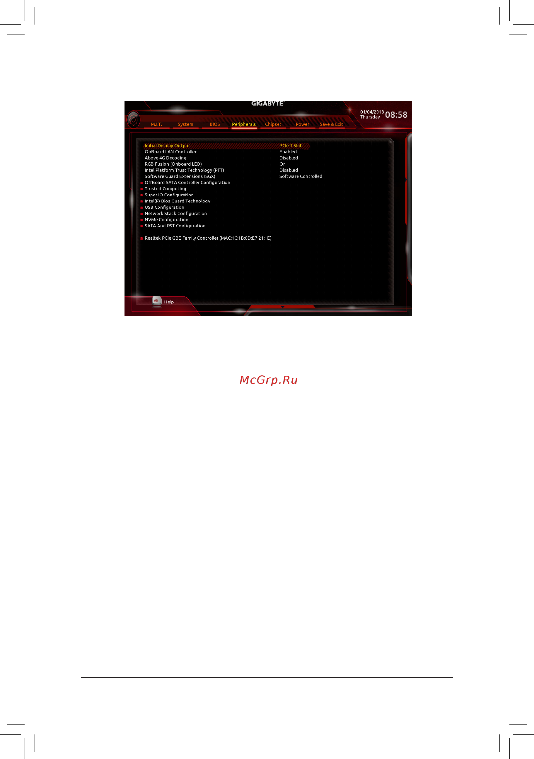 Gigabyte B360M GAMING HD (rev. 1.0) [30/44] 6 peripherals