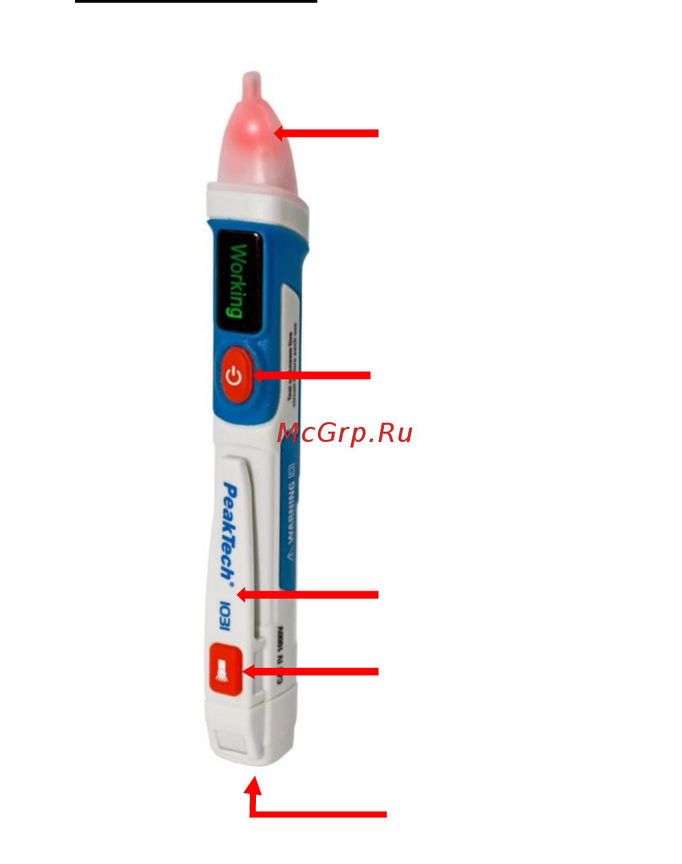 PEAKTECH PKT-P1031 Инструкция по эксплуатации онлайн [5/23] 529682