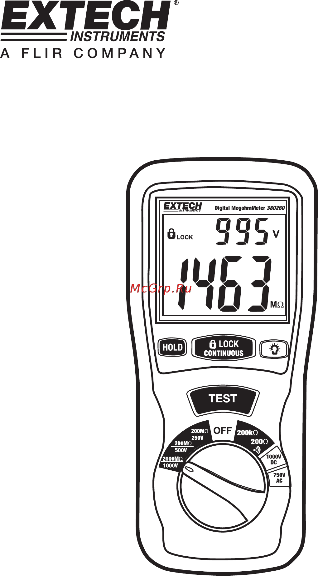 EXTECH 380260 Расширенная инструкция онлайн