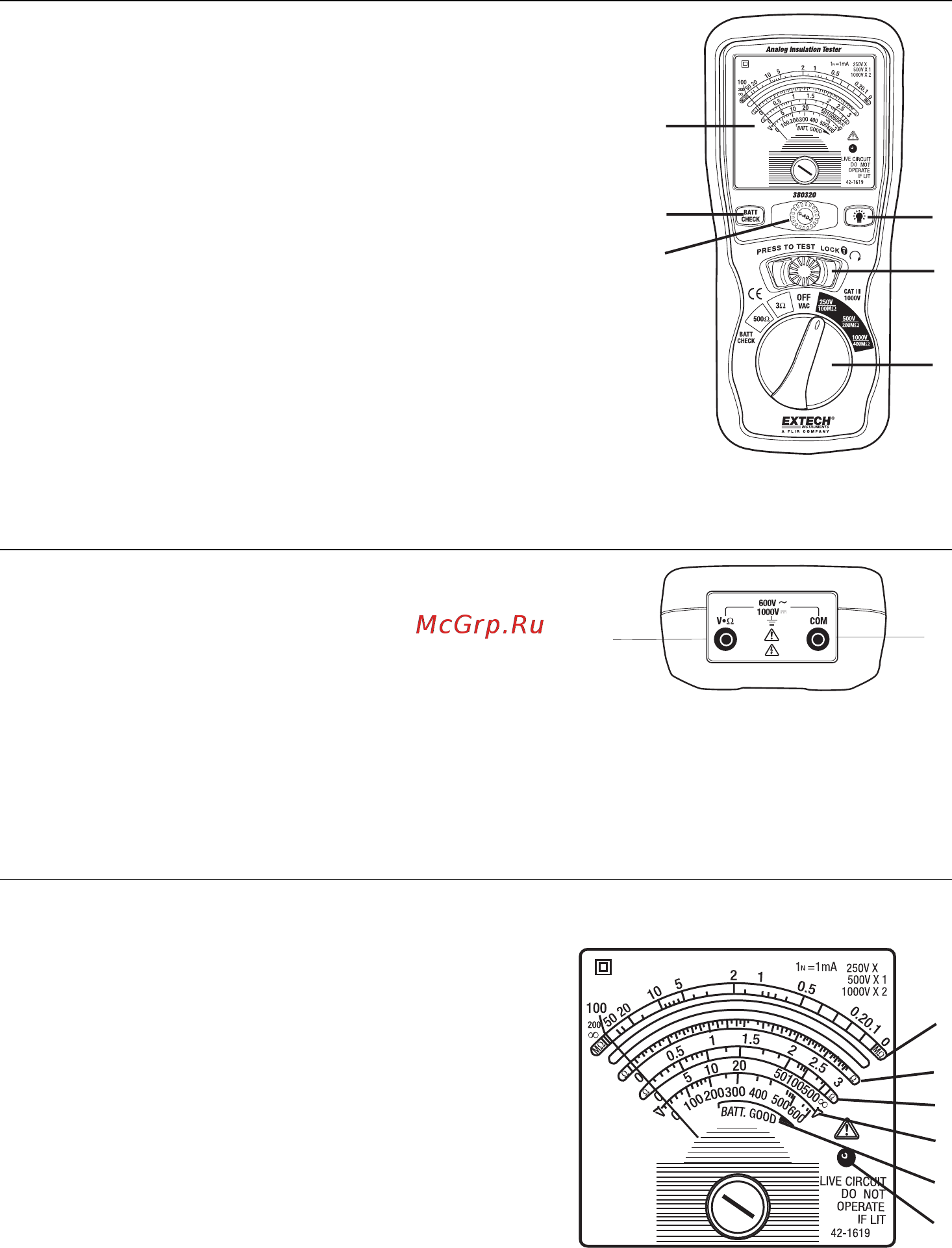 EXTECH EX380320 [3/7] Display description