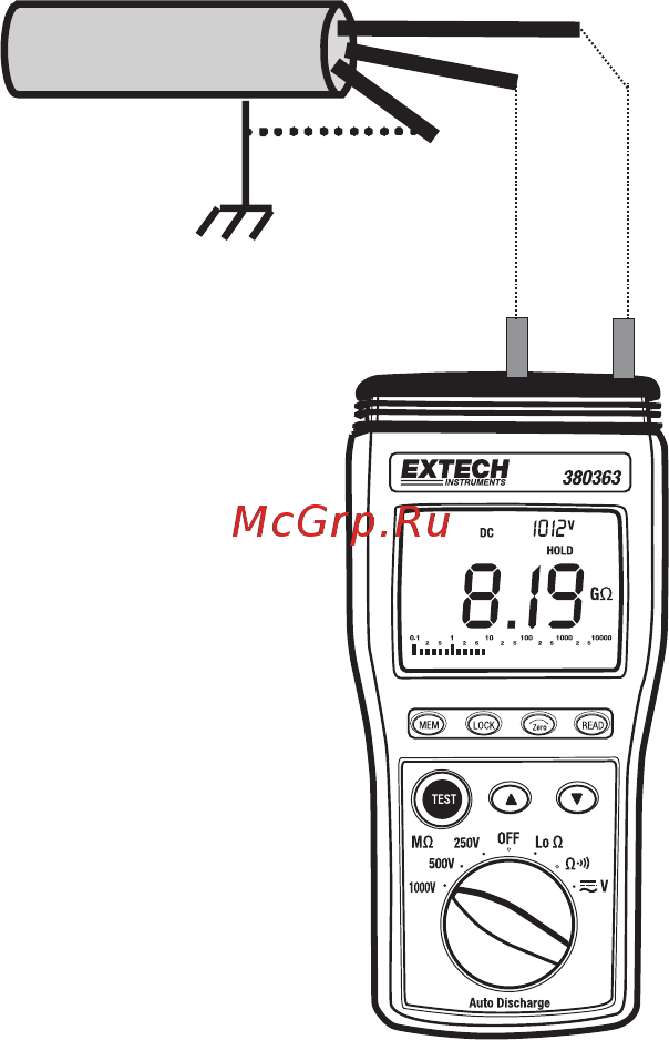 EXTECH EX380363 [8/10] Testing cables