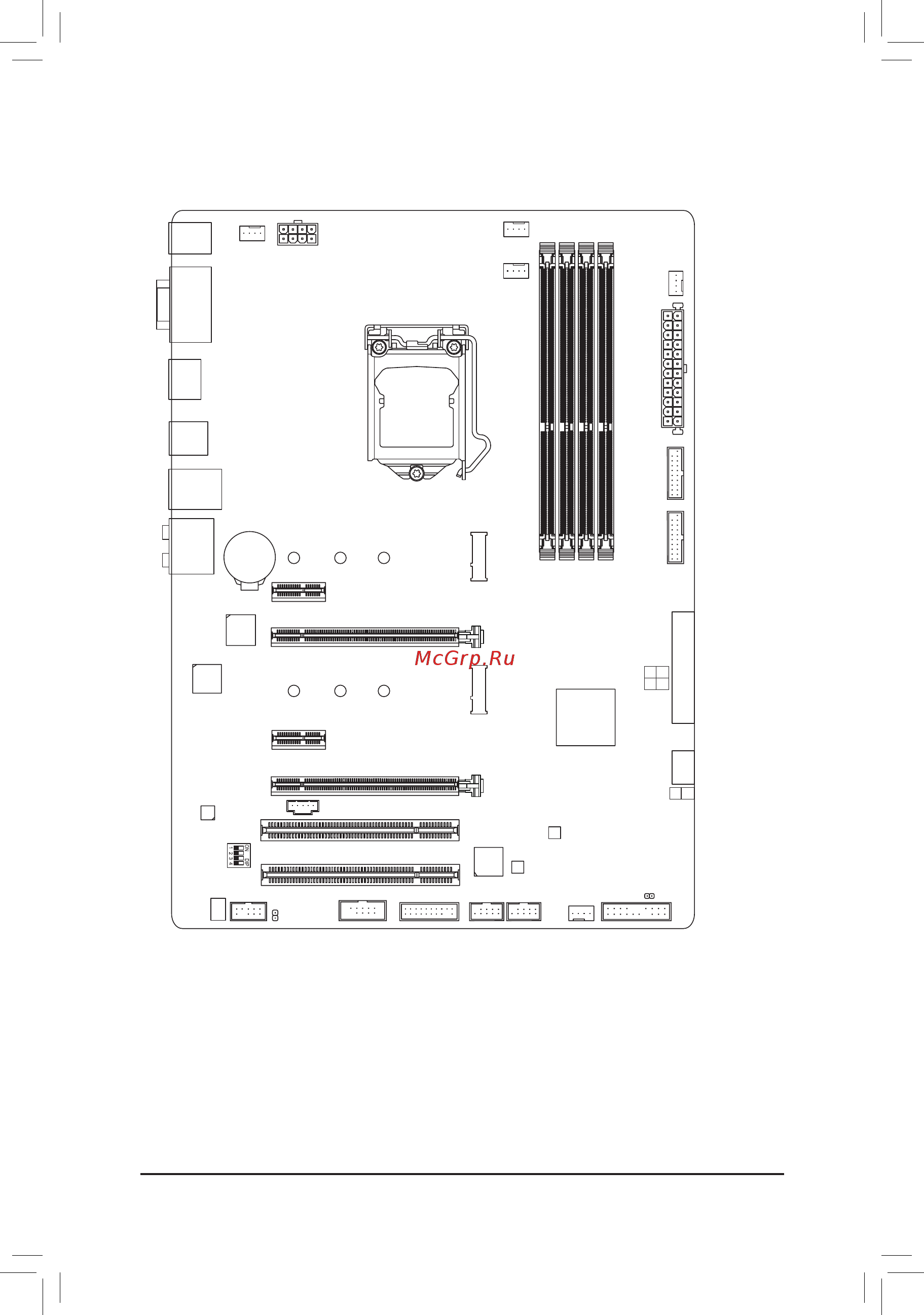 Gigabyte GA-H170-Gaming 3 (rev. 1.1) [4/44] Ga h170 gaming 3 motherboard layout
