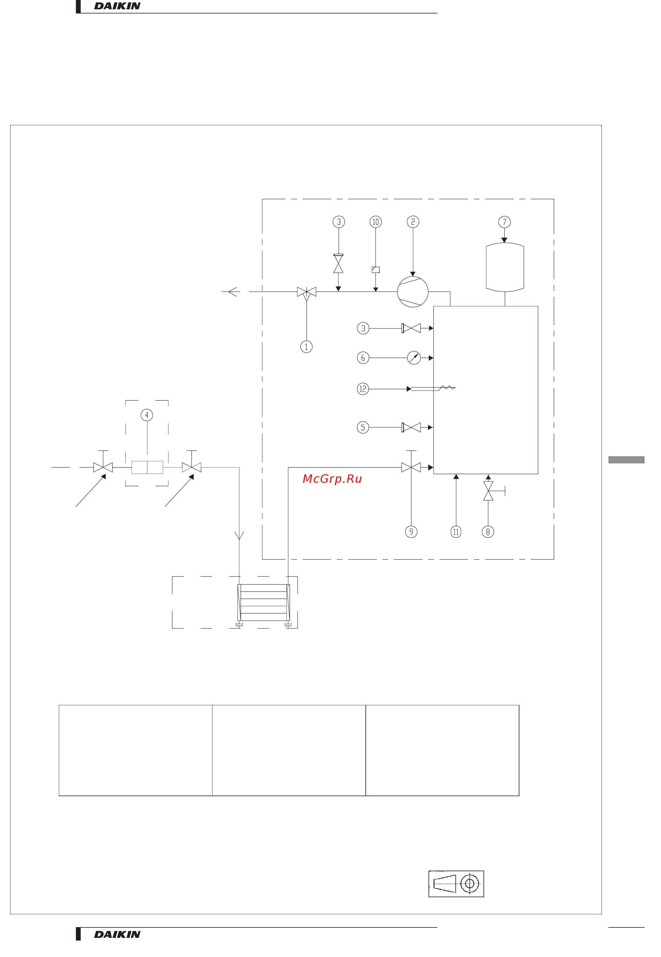 Daikin EHMC10AV1010 [9/11] Piping diagrams