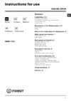 Indesit IWDE 7125 Руководство пользователя