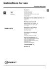 Indesit PWSE 6128S Руководство пользователя