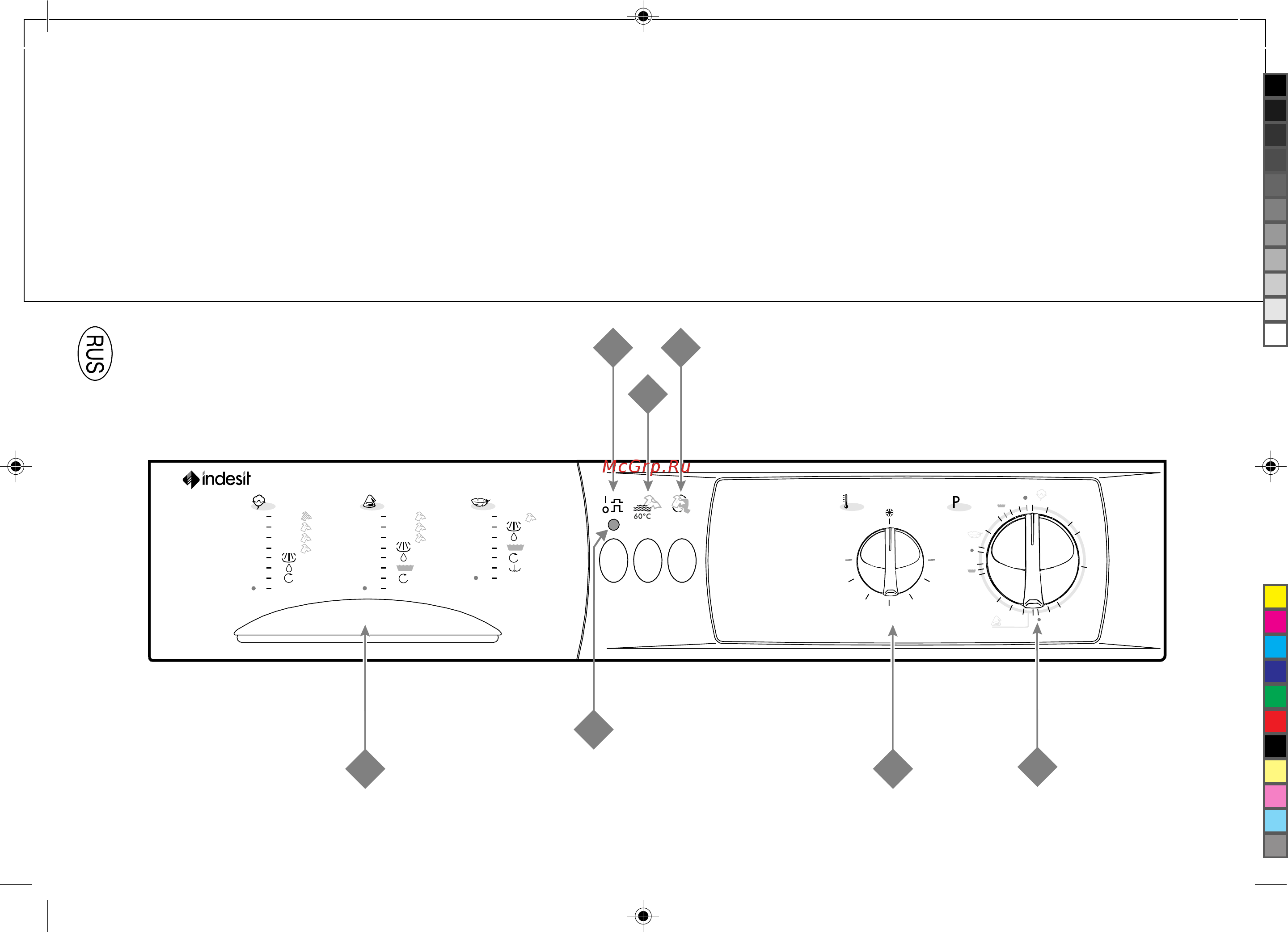 Indesit WG 830TX Руководство пользователя онлайн [17/26] 529932