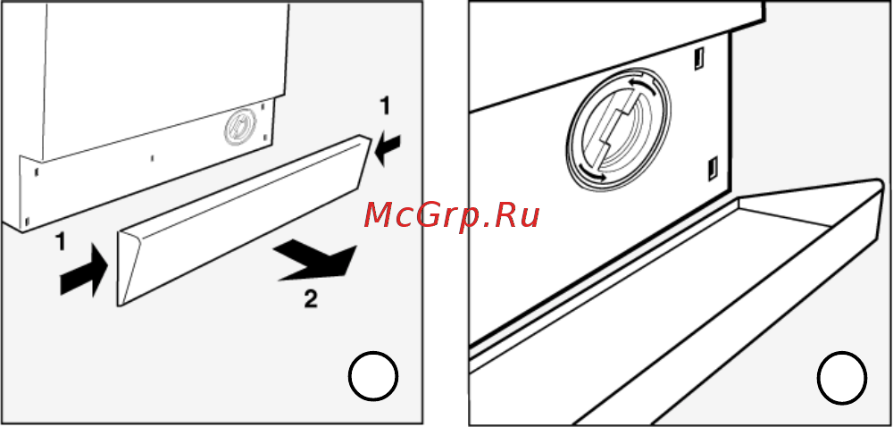 Indesit WGS 638 TX [24/31] Фильтр сливного насоса