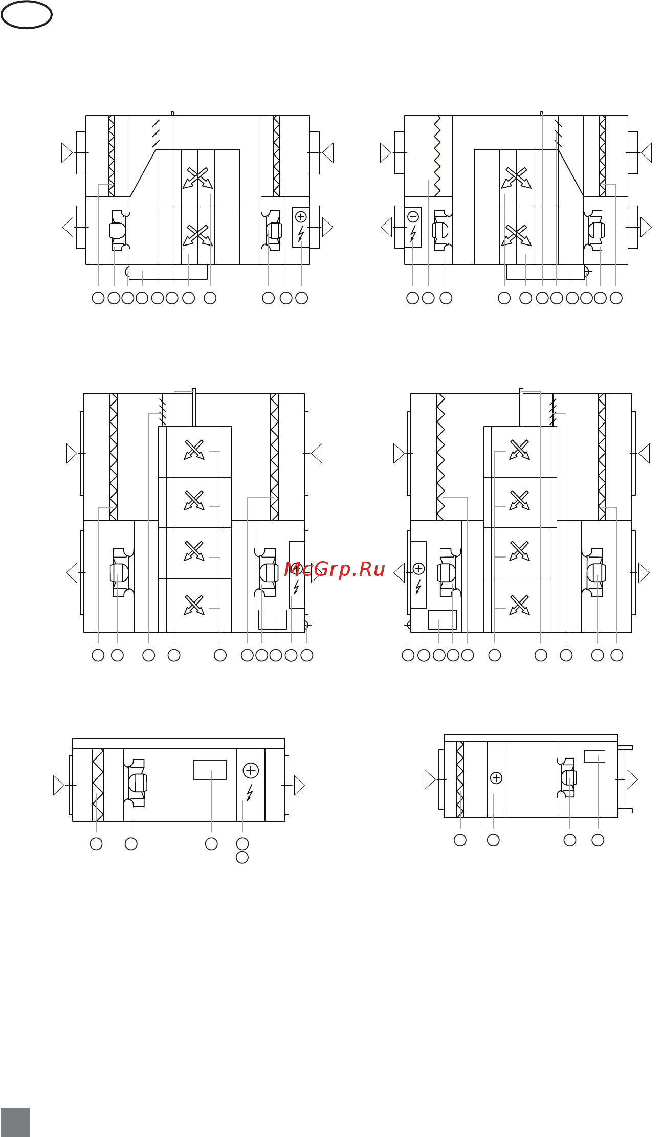 Komfovent Verso CF 3500 U/H/V [16/36] Verso cf 1300 f 1500 f 1700 f