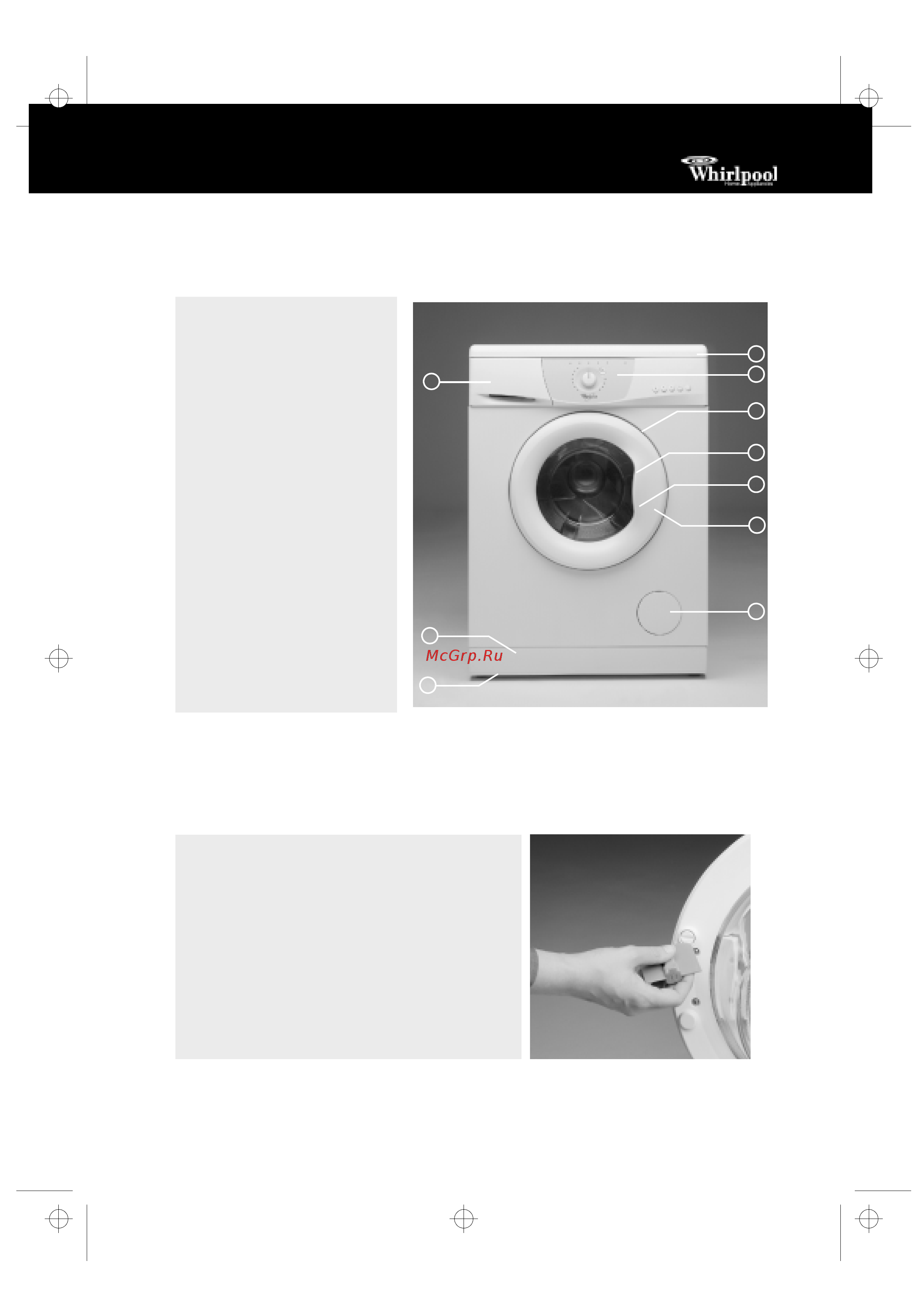 Whirlpool AWM 6081(Инструкция) [4/17] Описание стиральной машины