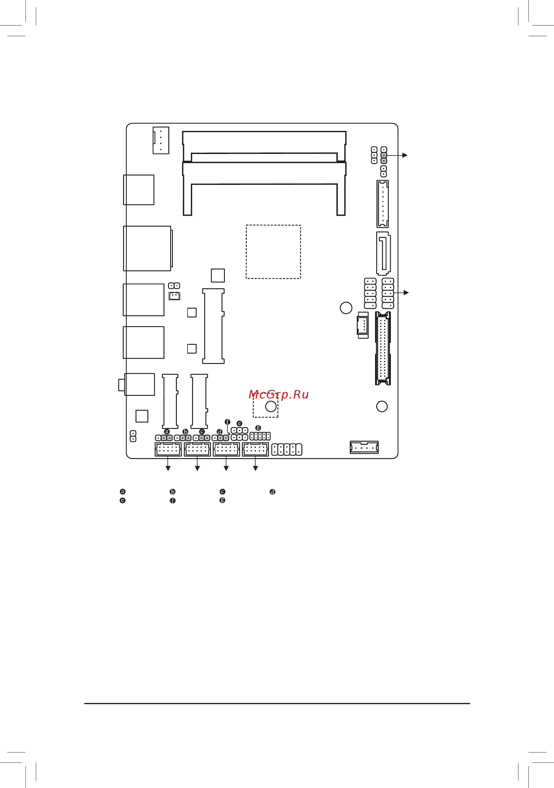 Gigabyte GA-SBC4100 [4/33] Ga sbc4100 motherboard 5 one sata power cable