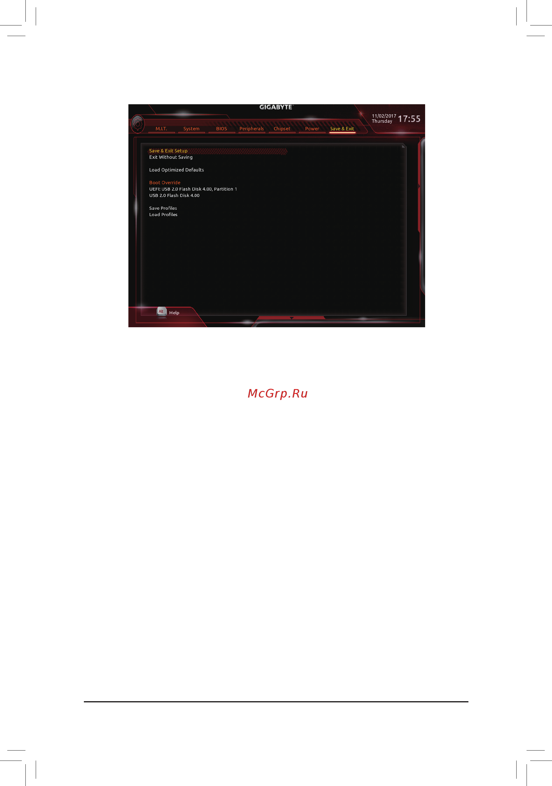 Gigabyte GA-A320M-S2H (rev. 3.0) [34/40] Boot override