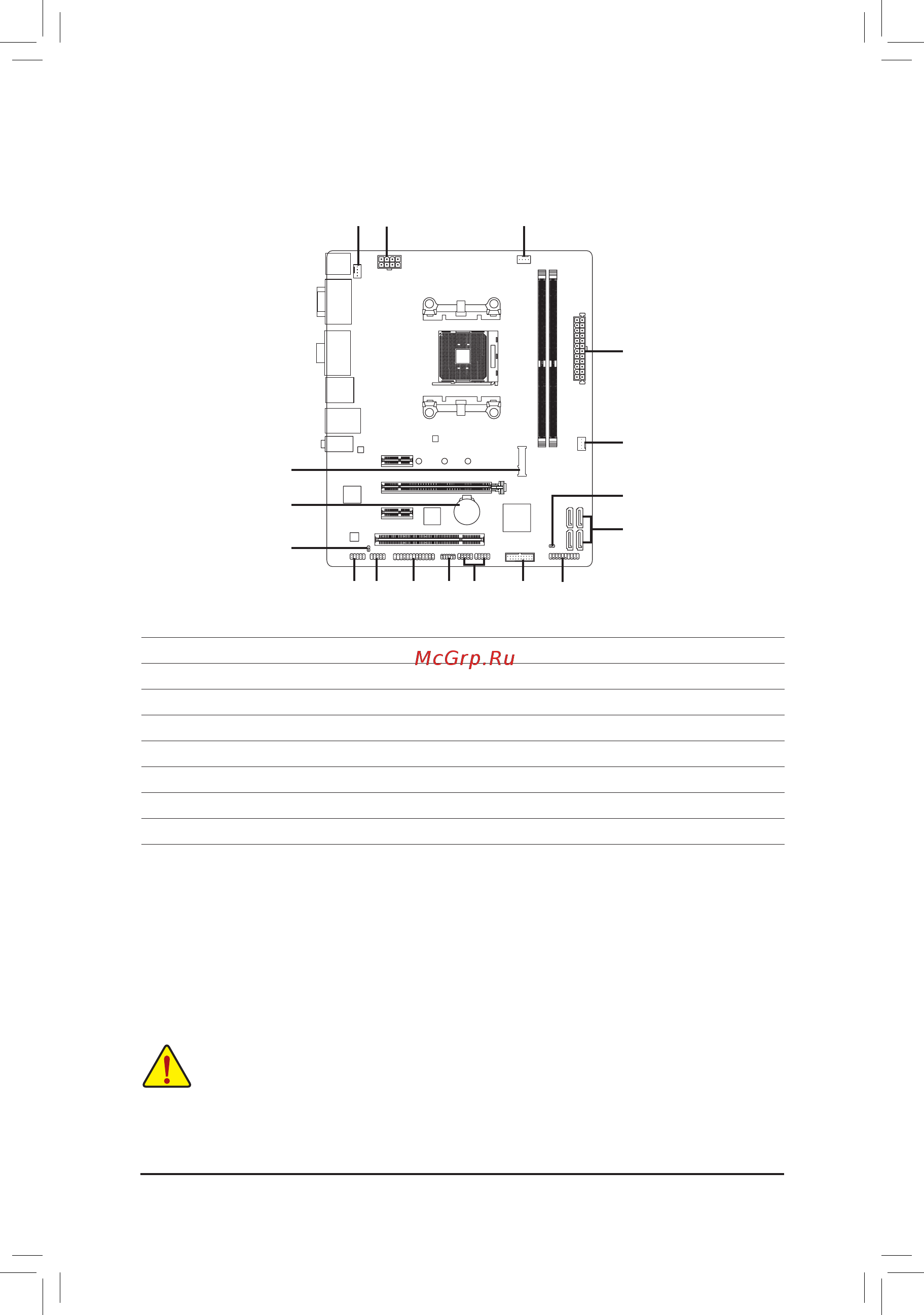 Gigabyte A320M HD3 [12/38] 7 internal connectors