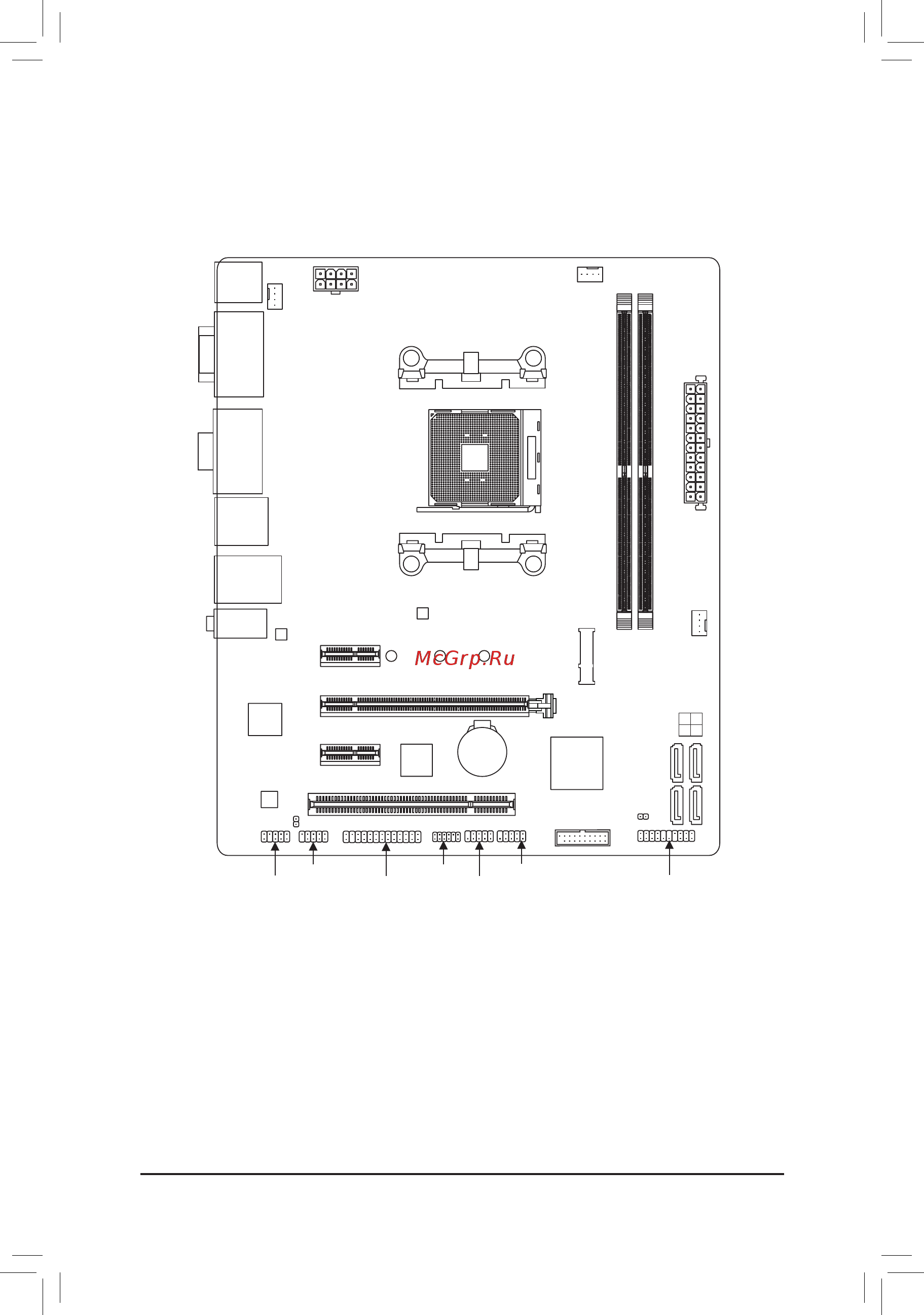 Gigabyte A320M HD3 [4/38] A320m hd3 motherboard 5 two sata cables