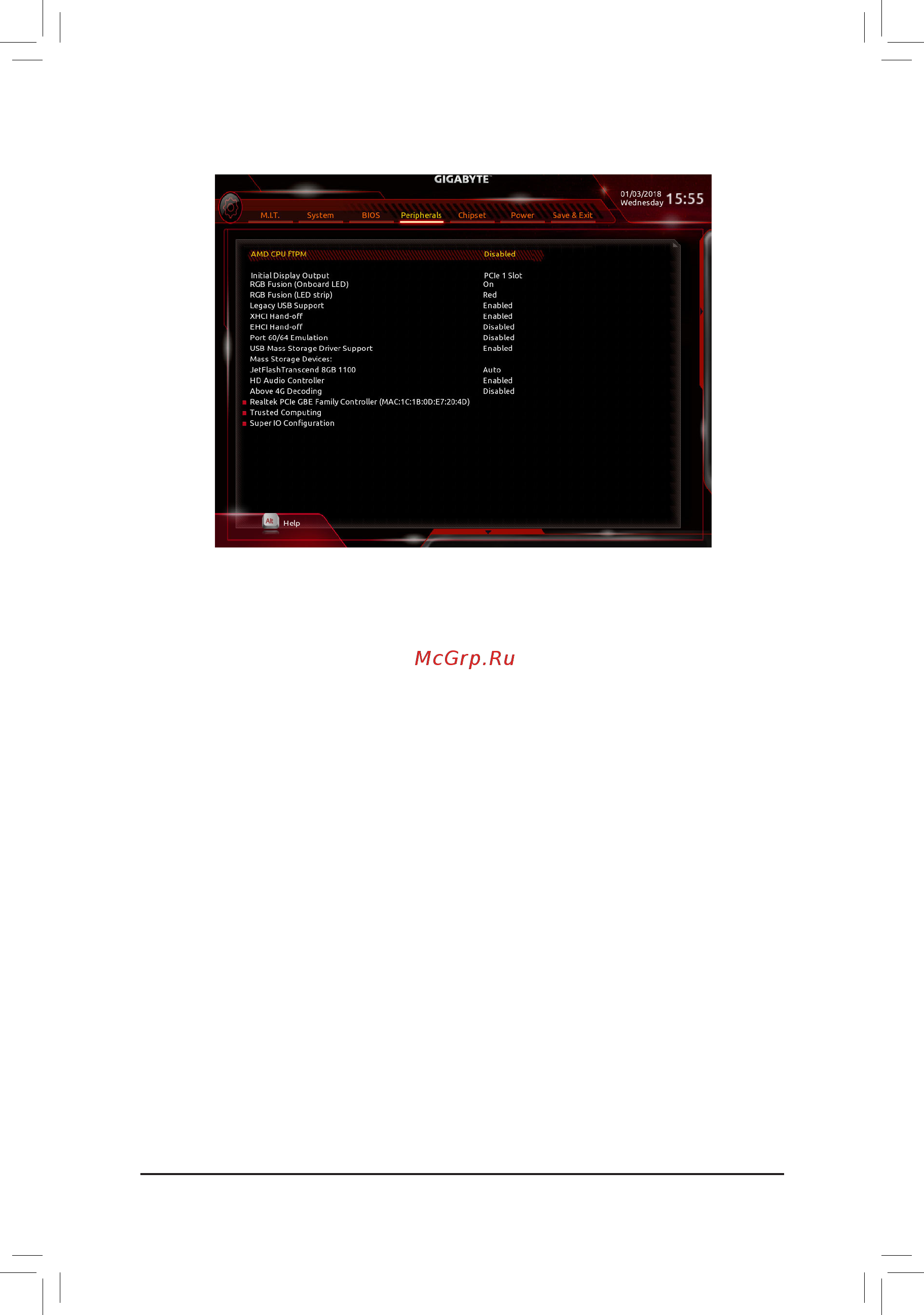 Gigabyte GA-AX370M-DS3H (rev. 1.x) [31/42] 6 peripherals