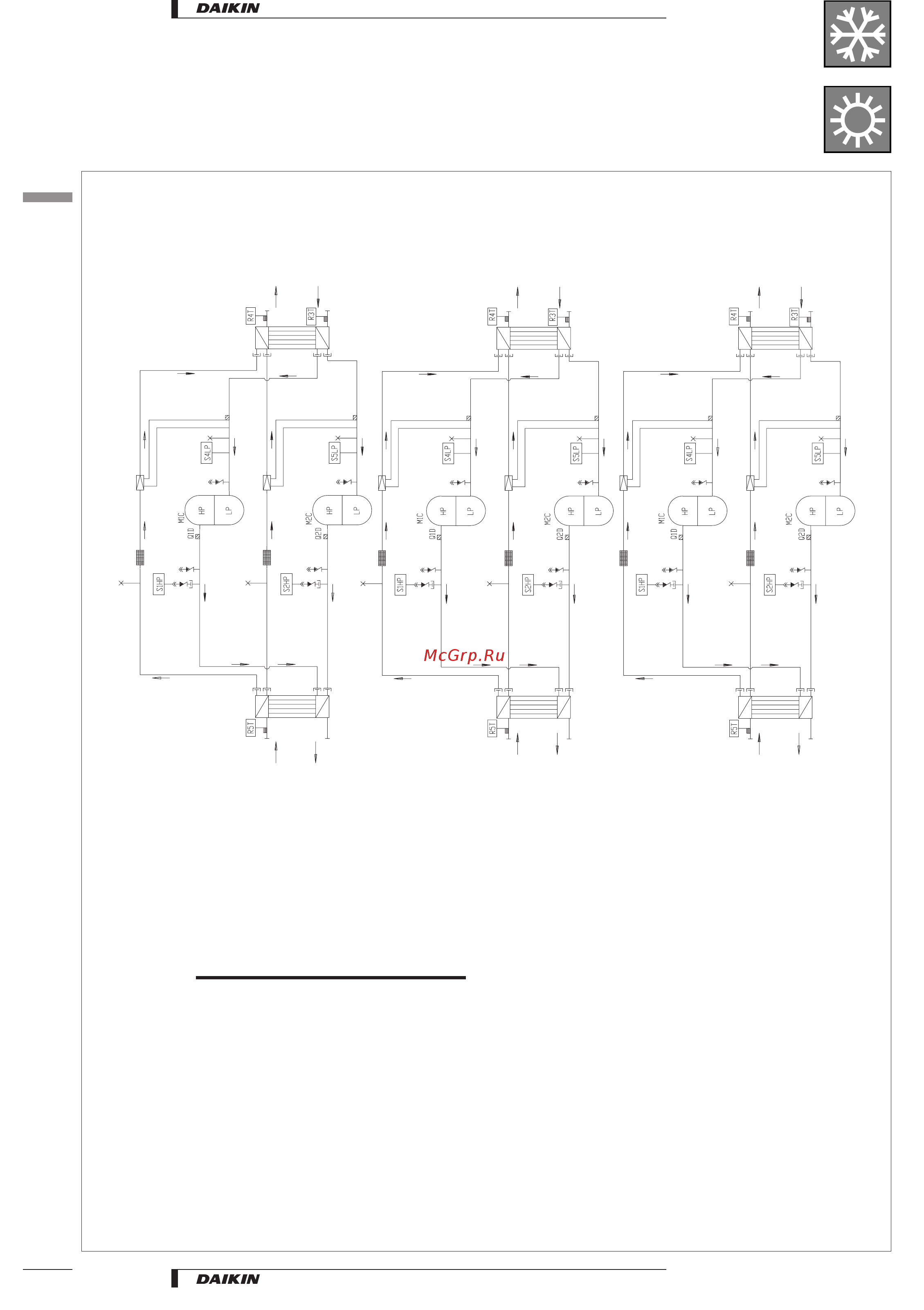 Daikin EUW64HZW [32/49] Piping diagrams