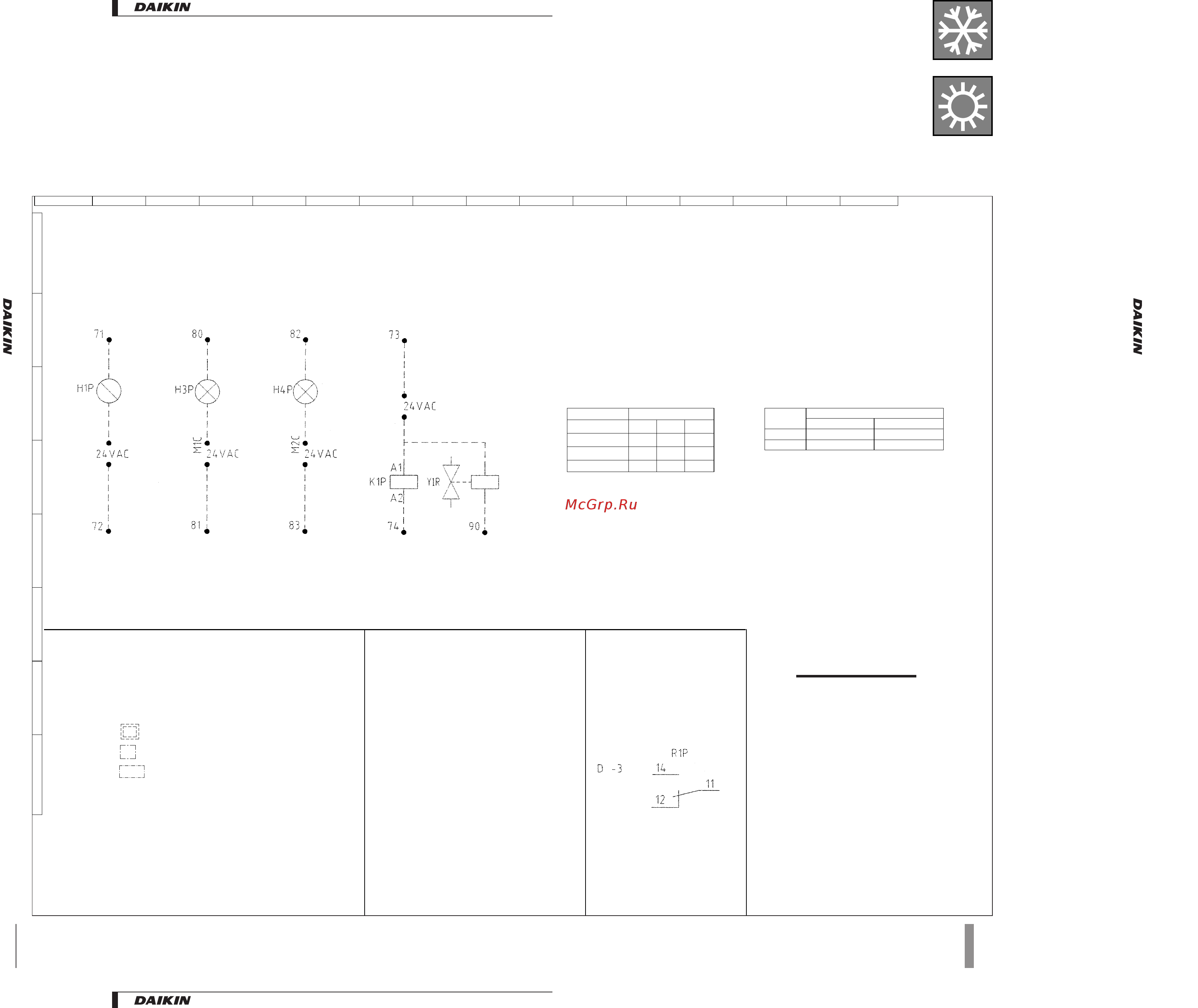 Daikin EUW32HZW [35/49] Wiring diagrams