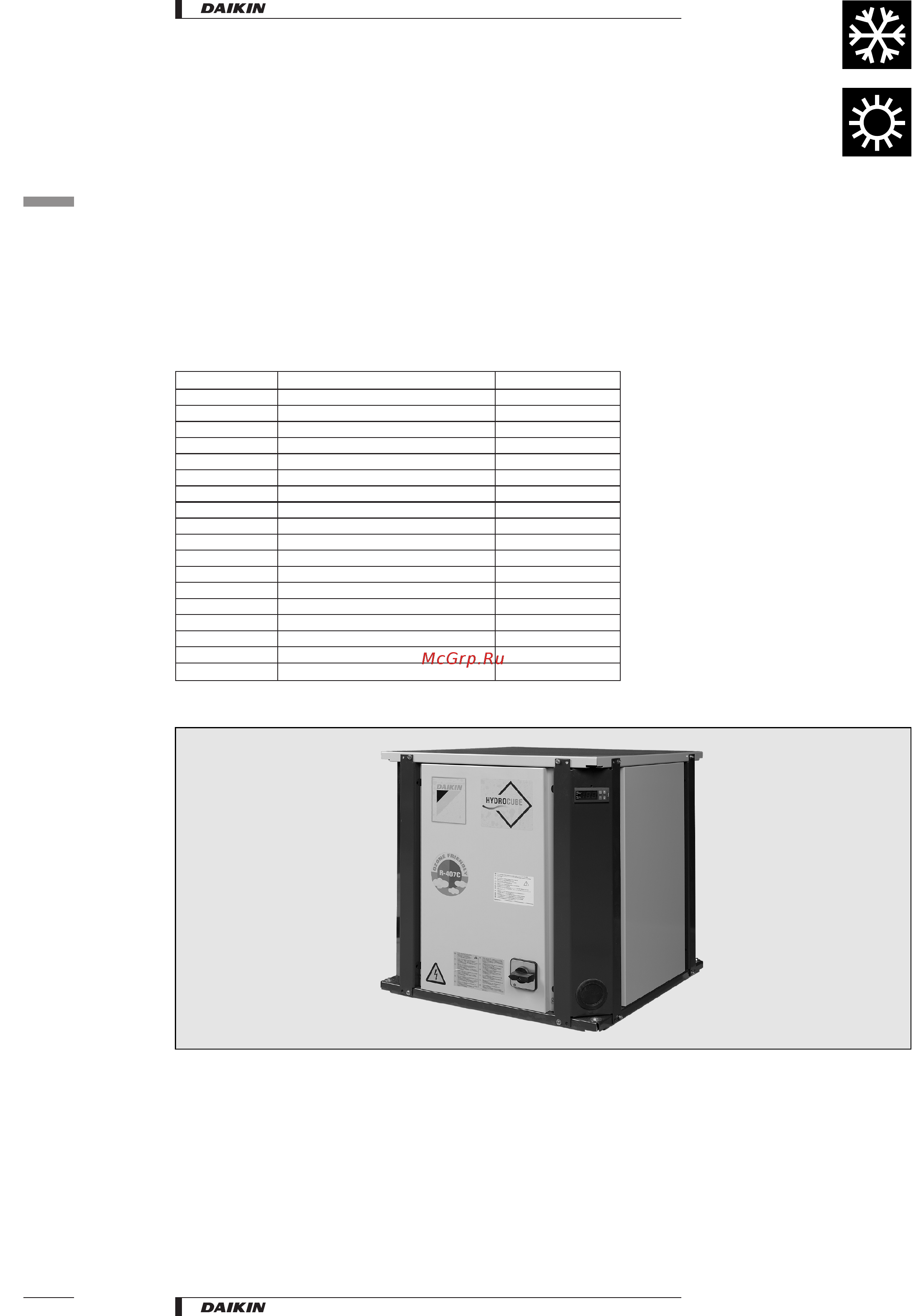 Daikin EUW10KZW [4/49] Features