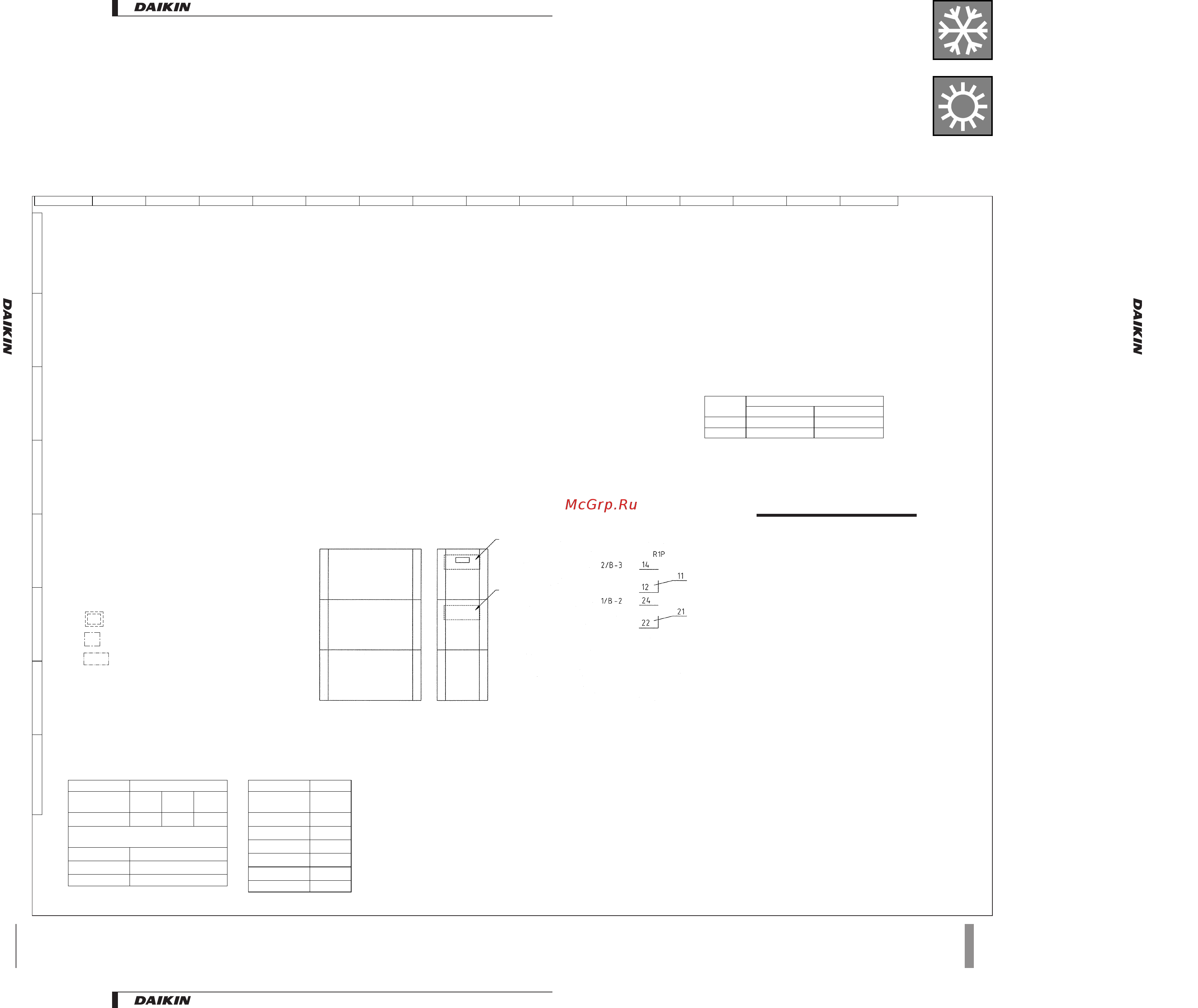 Daikin EUW12KZW [41/49] Wiring diagrams