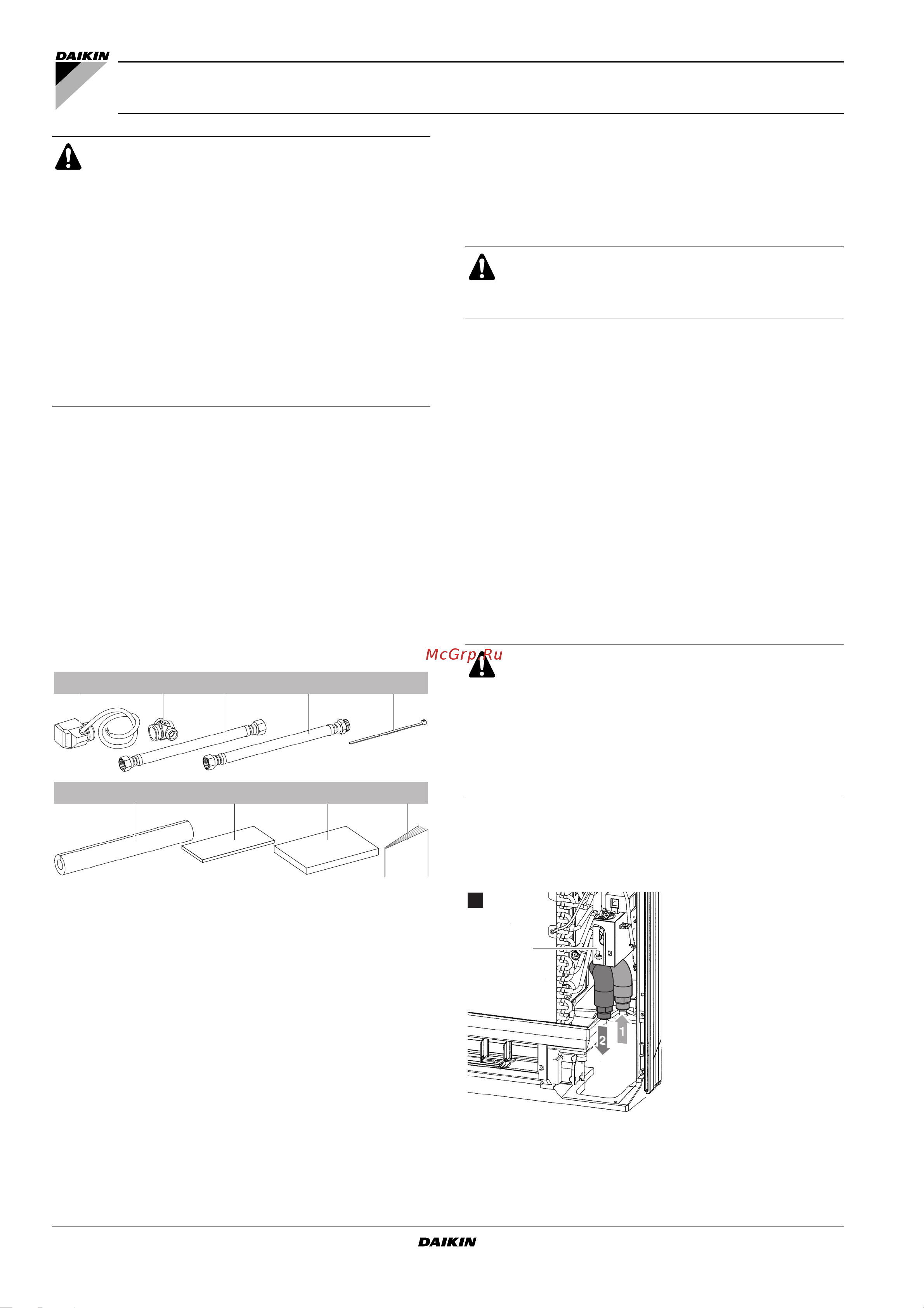 Daikin FWXV20AVEB [2/6] Инструкция по монтажу