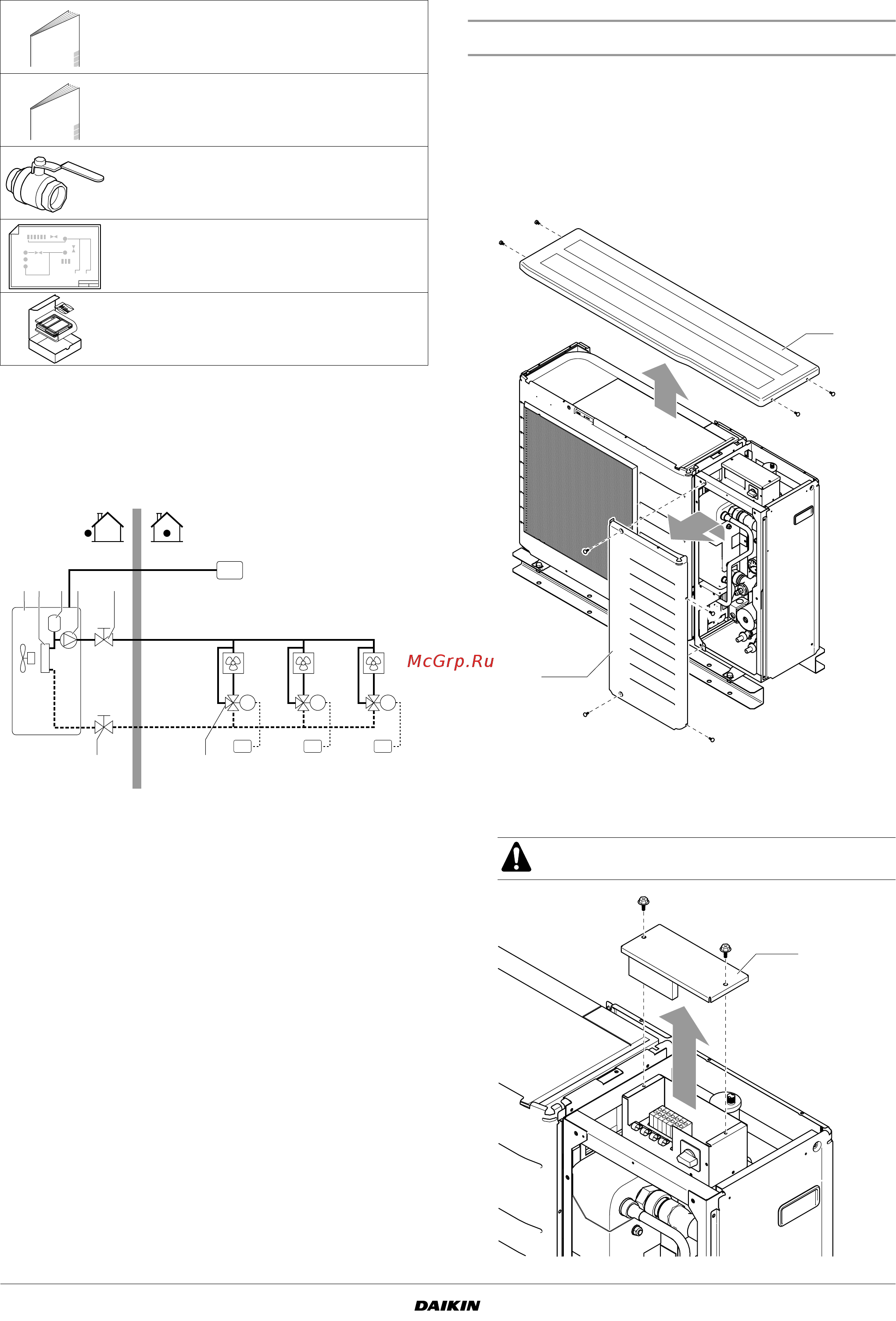 Daikin EWYQ007AAV3P [4/20] Ccessories