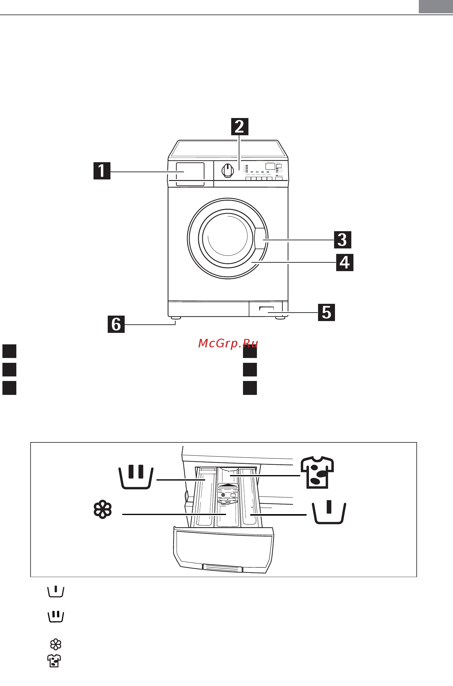 AEG LAVAMAT 60640 [9/96] Дозатор моющих средств