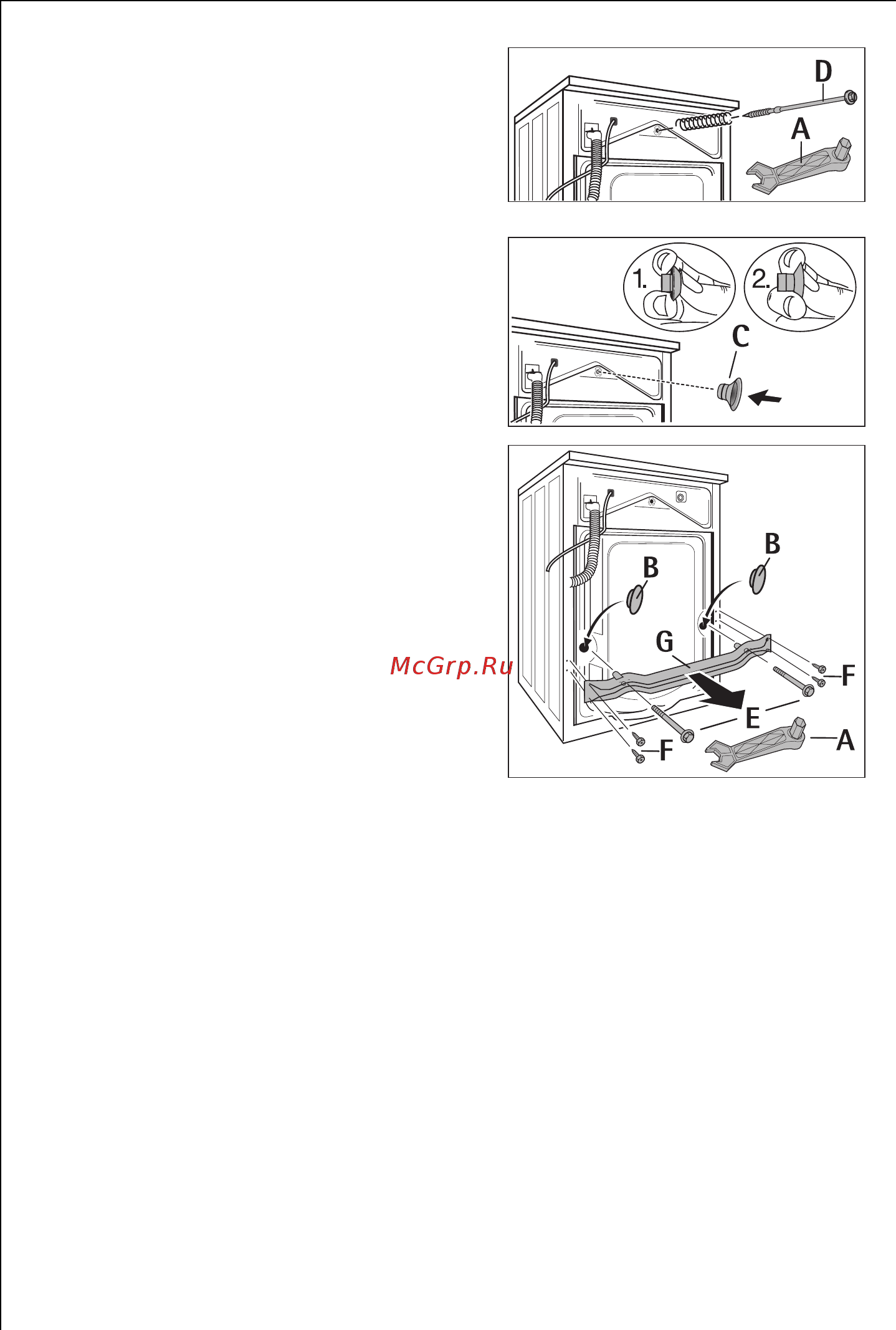 AEG LAVAMAT 60800 [32/44] Место установки