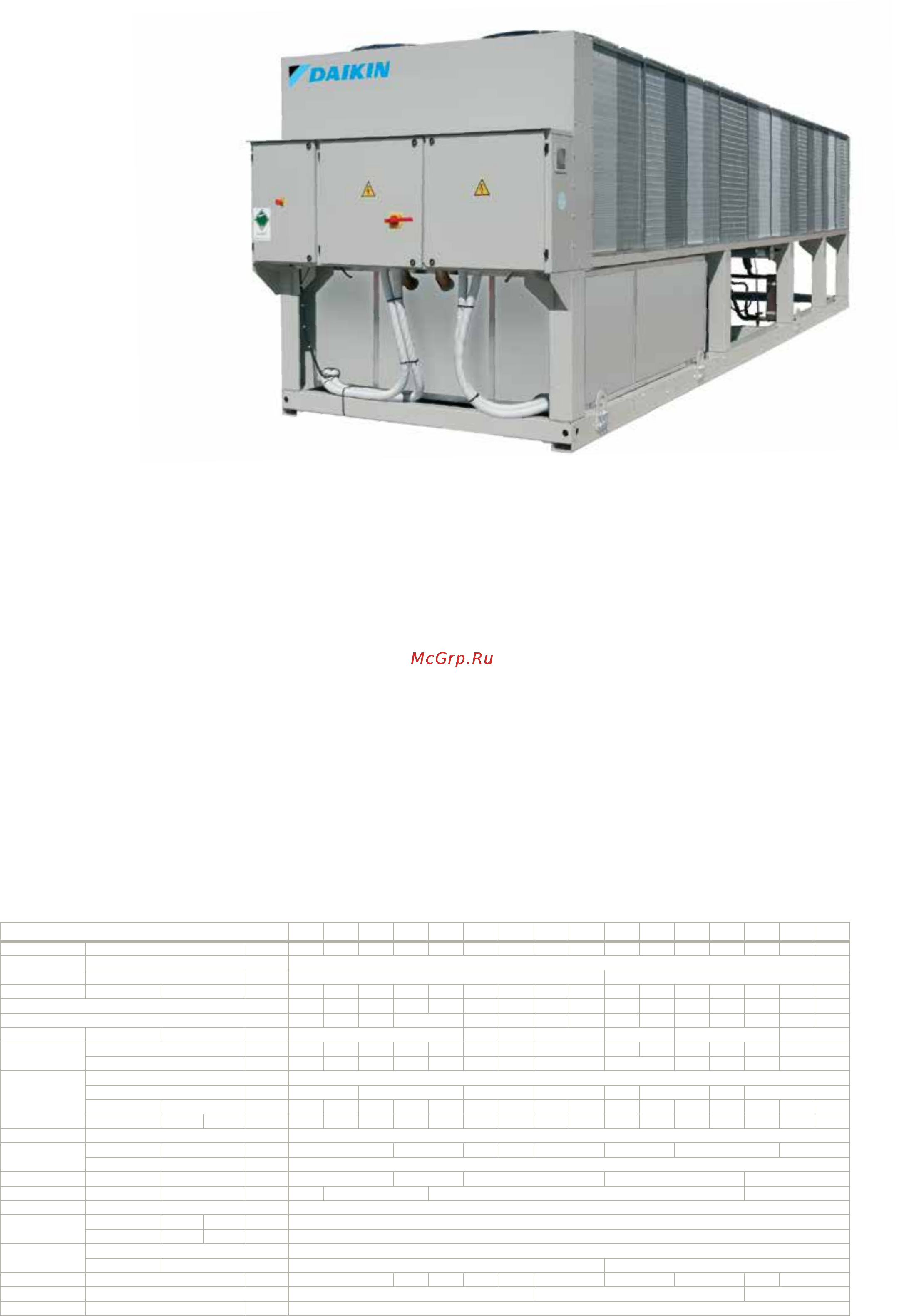 Daikin EWAD320TZ-SS [73/206] Стандартная эффективность только охлаждение пониженный уровень шума