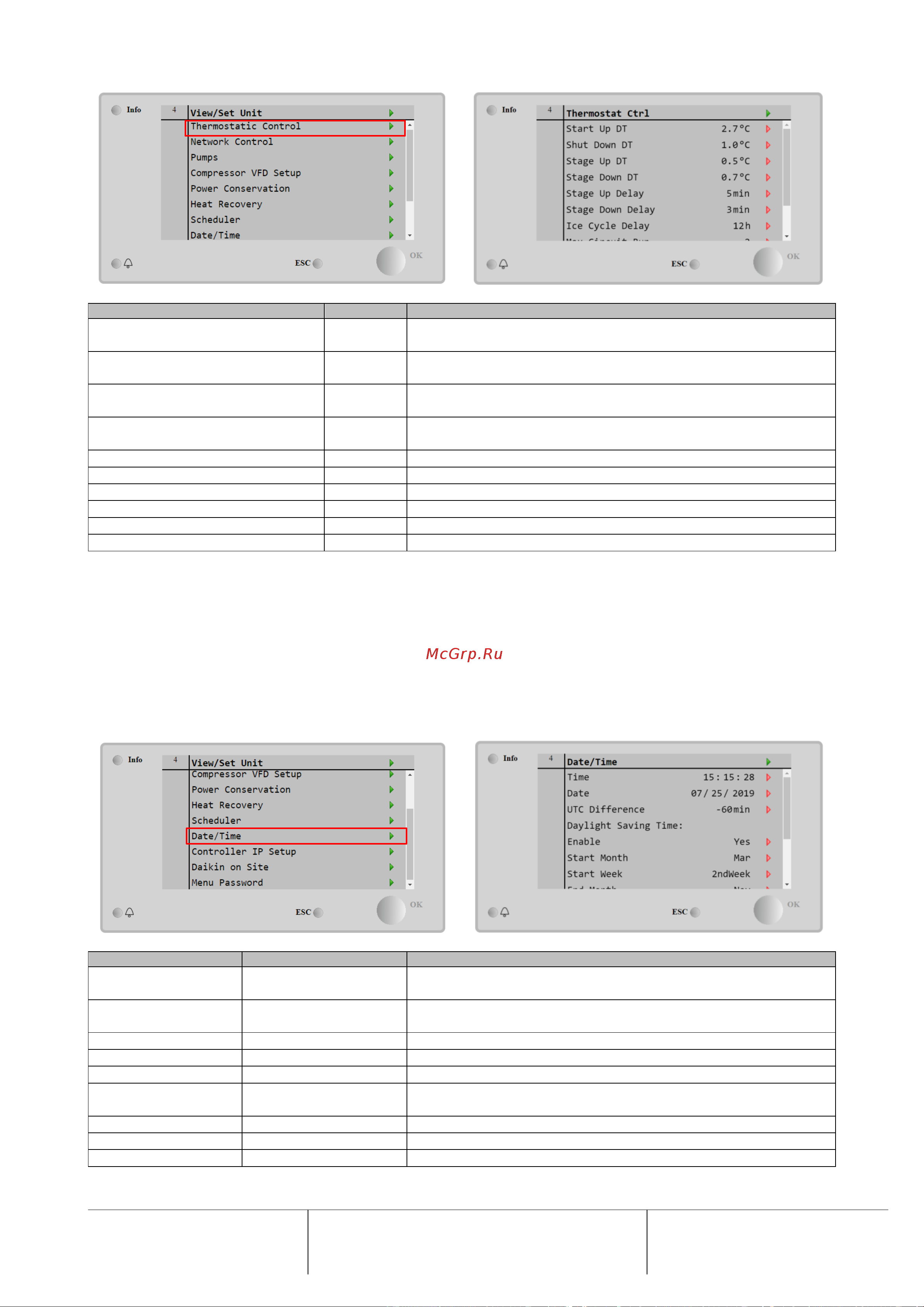 Daikin EWAD350TZ-PSB2 [20/63] Дата время