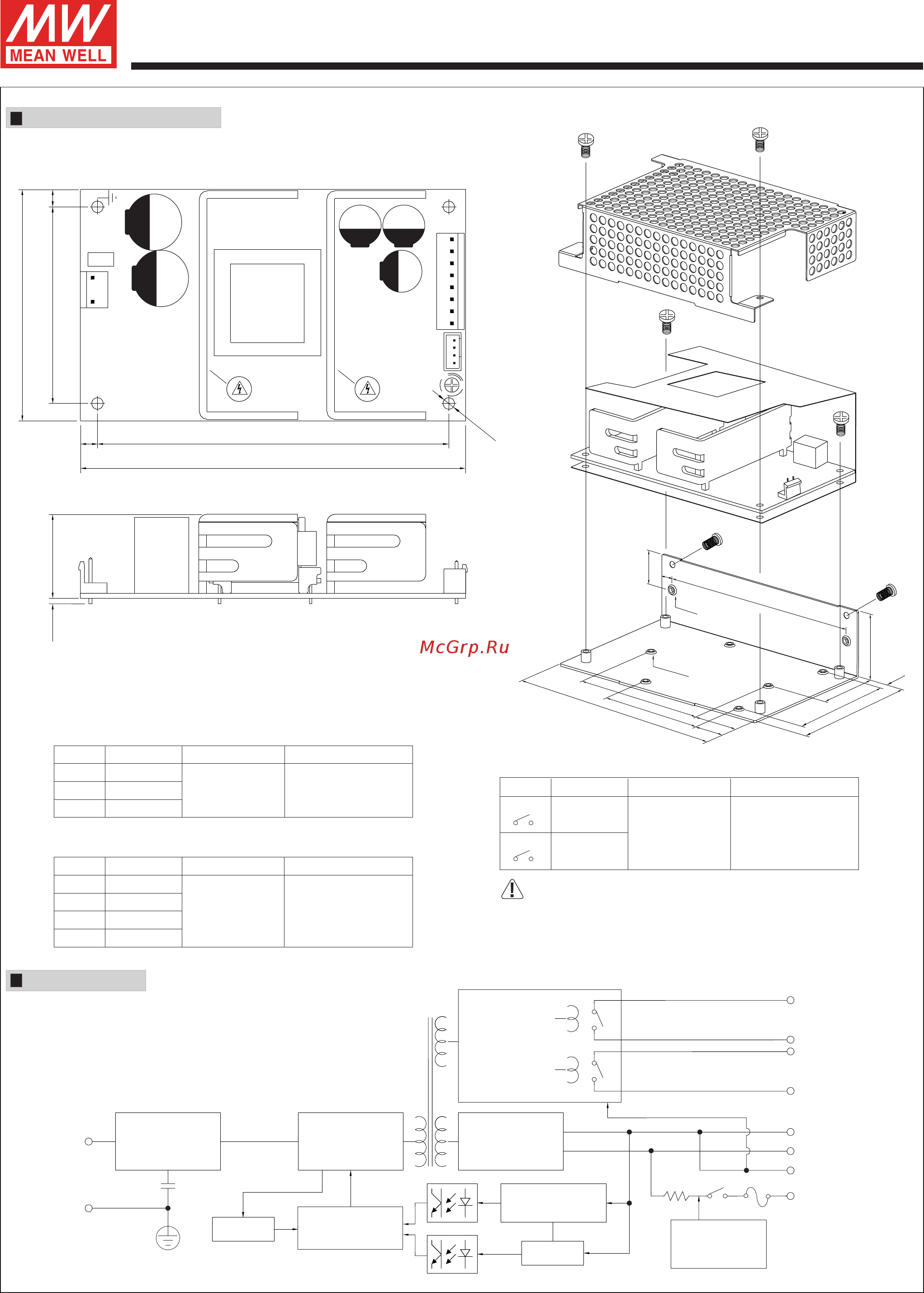 MEAN WELL PSC-100B [2/3] W single output with battery charger ups function