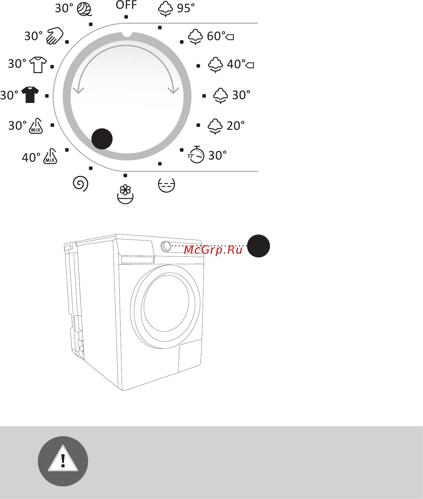 Gorenje W62Z02/SRIV [22/48] Шаг 3 выбор программы