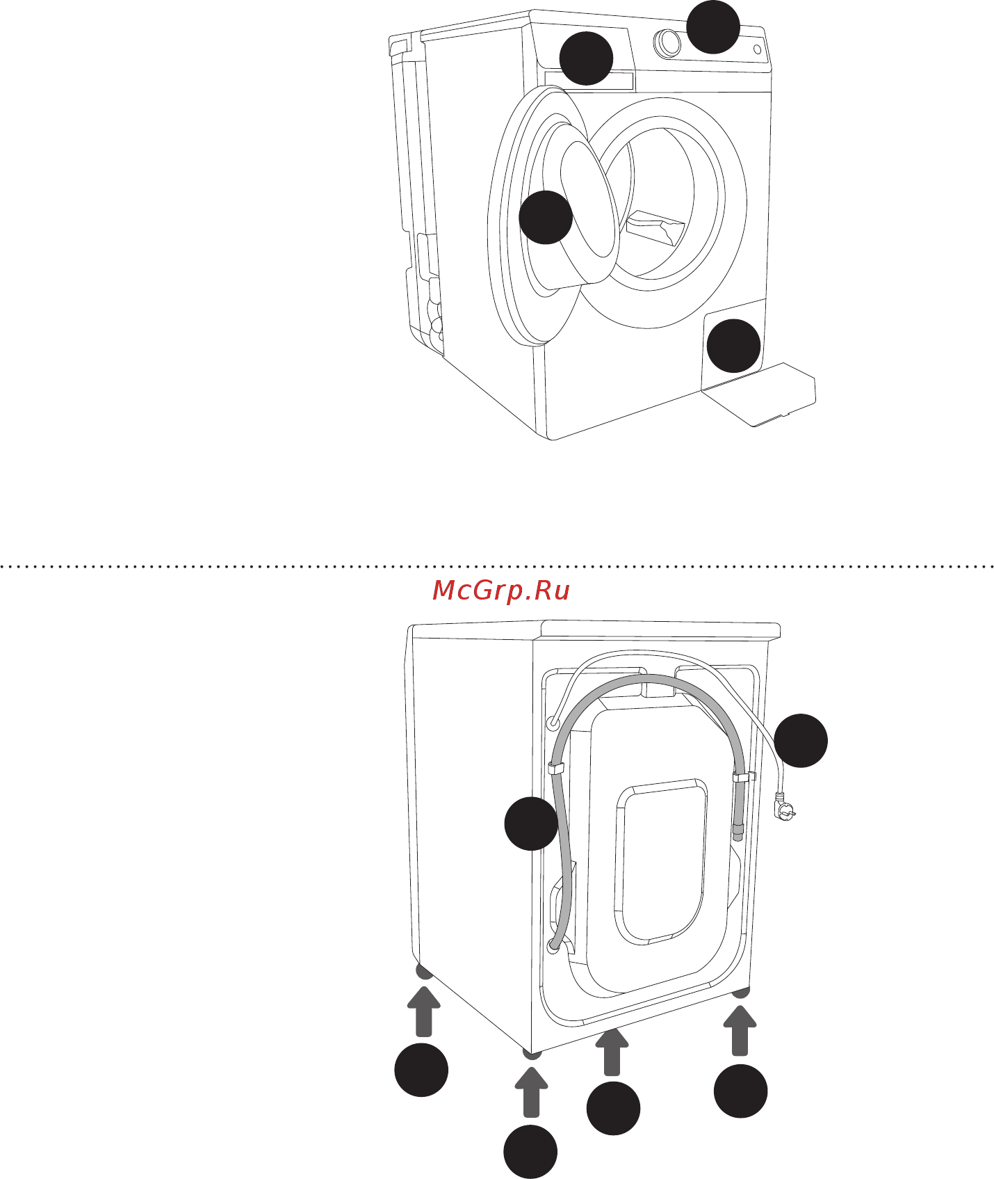 Gorenje W65Z02/SRIV [8/48] Описание стиральной машины