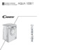 Candy AQUA 1000 T - 45 Инструкция по эксплуатации