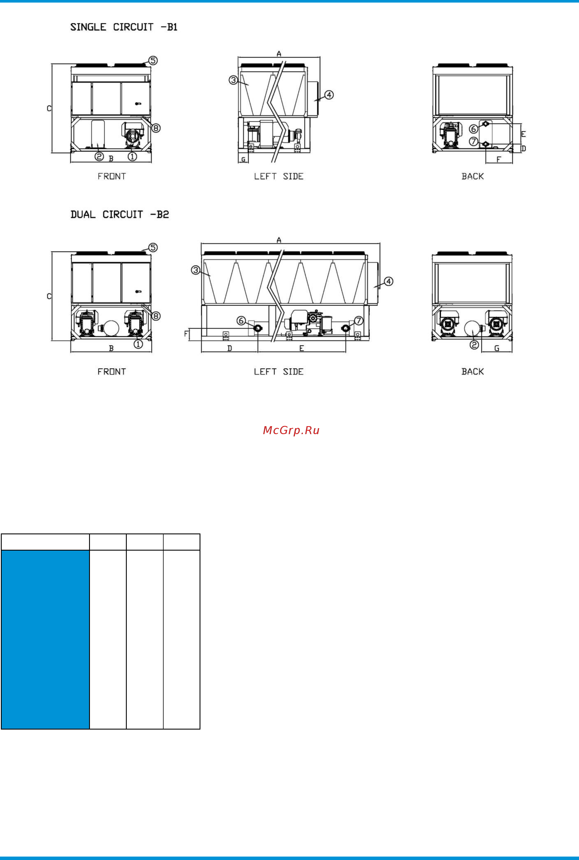 Daikin EWAH330TZ-SSB1 [87/102] Dimensional drawing