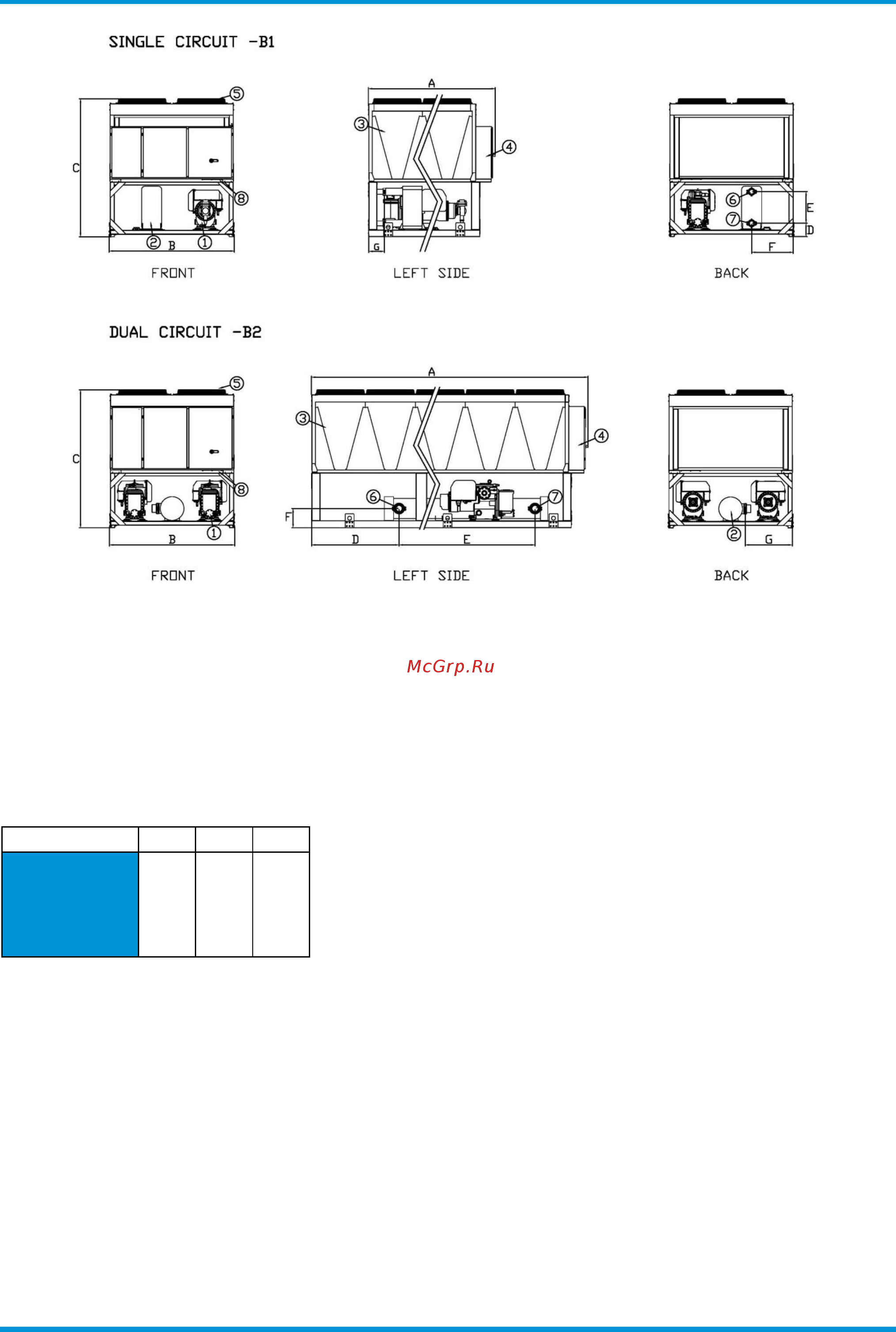 Daikin EWAH330TZ-SSB1 [93/102] Dimensional drawing